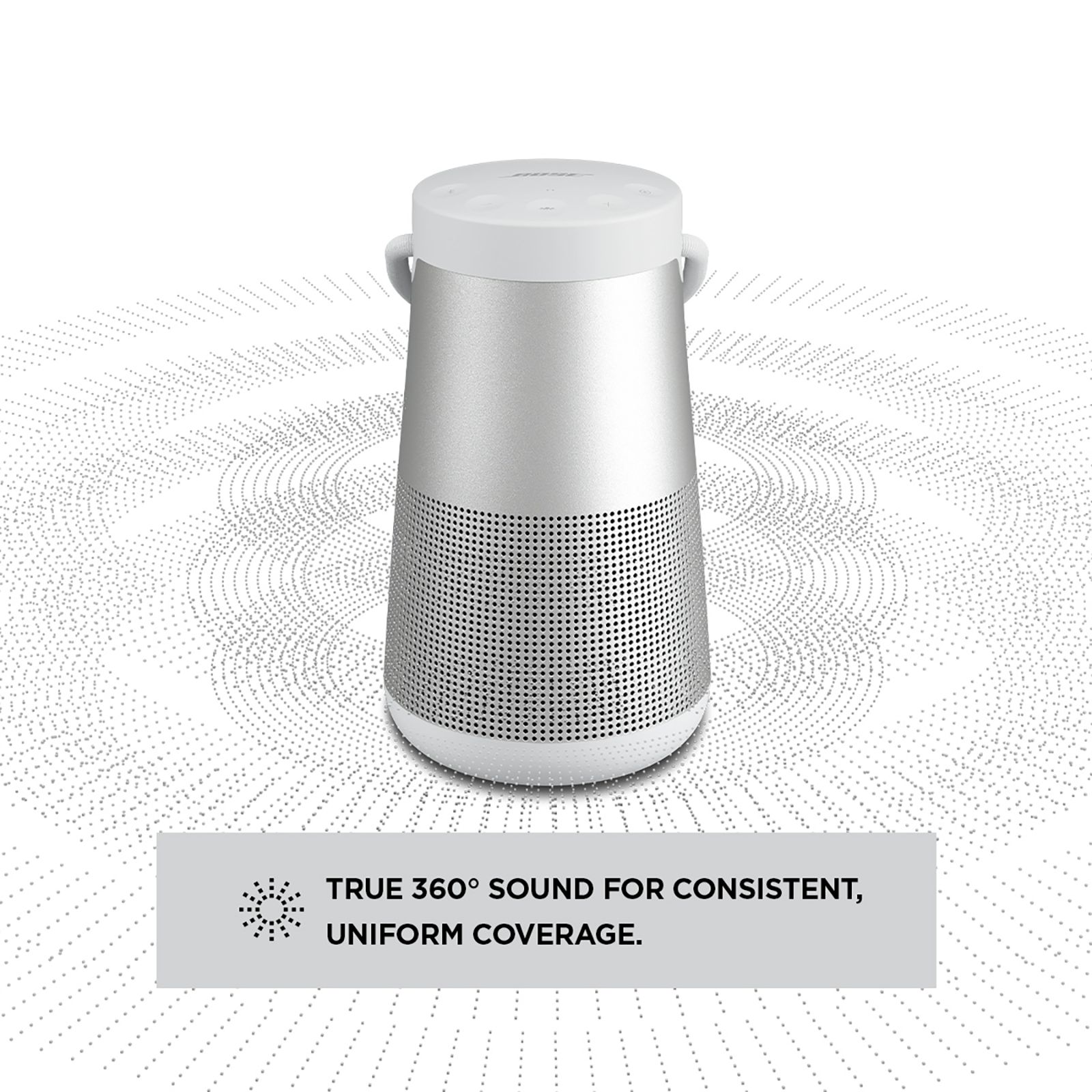 BOSE SoundLink Revolve+ II with Google & Siri Compatible Smart Speaker (360 Degree Sound, Luxe Silver)_13