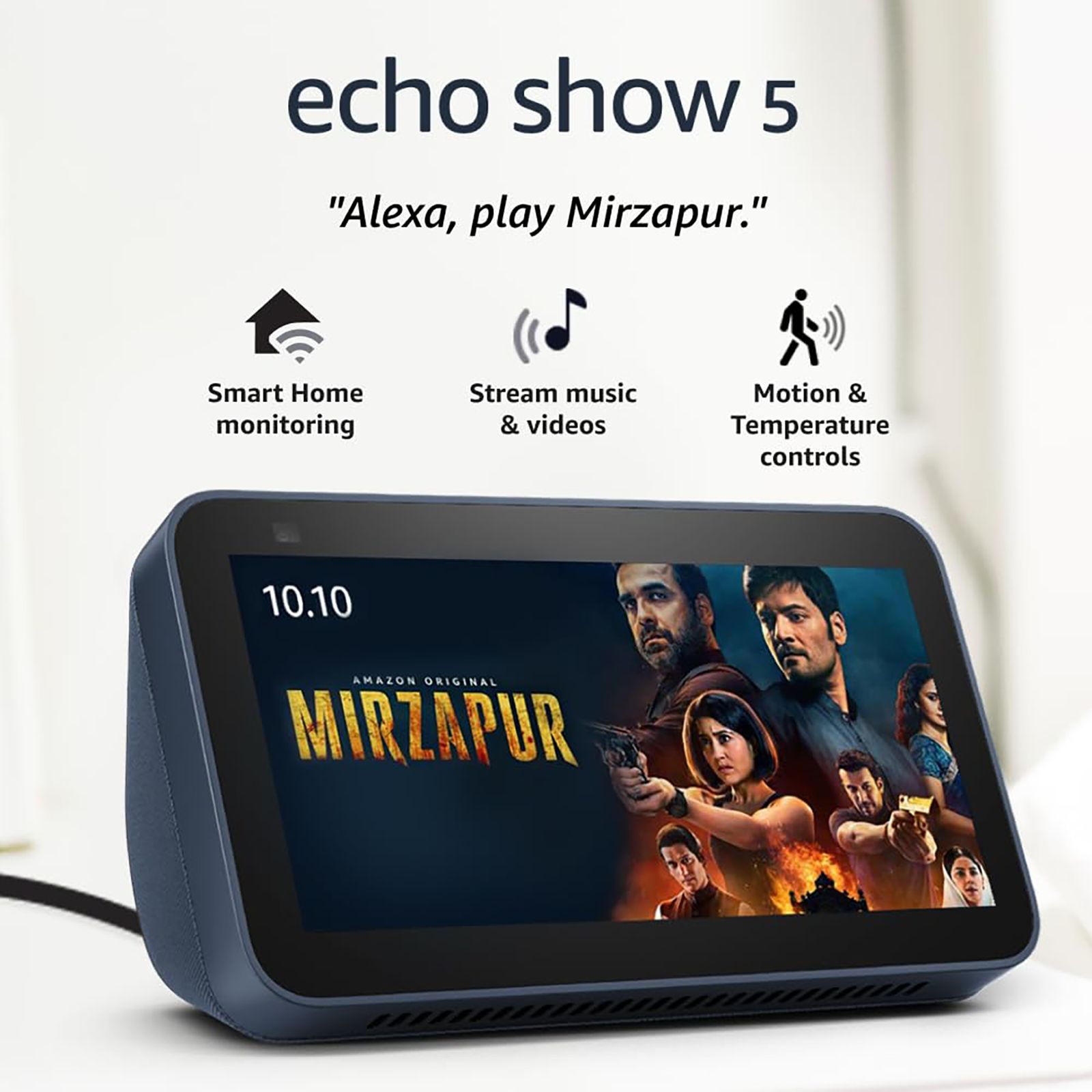 amazon Echo Show 5 (2nd Gen) with Alexa Compatible Smart Wi-Fi Speaker (5.5 Inches Touch Screen Display, Blue) amazon Echo Show 5 (2nd Gen) with Alexa Compatible Smart Wi-Fi Speaker (5.5 Inches Touch Screen Display, Blue)_9