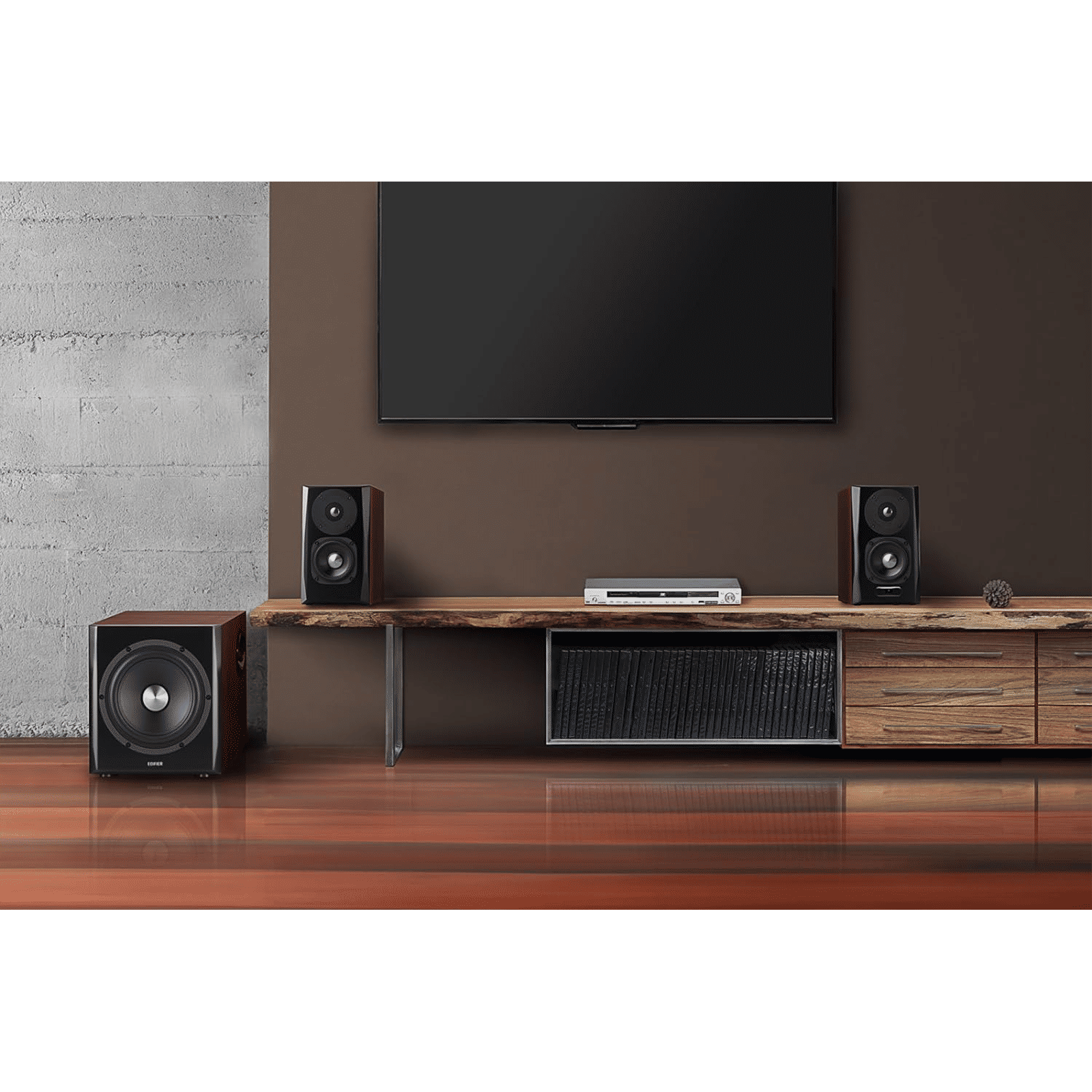 EDIFIER 150W RMS Bluetooth Speaker (Bass-Boost Technology, Multi-Host Functionality, 2.1 Chanel, Black)_10