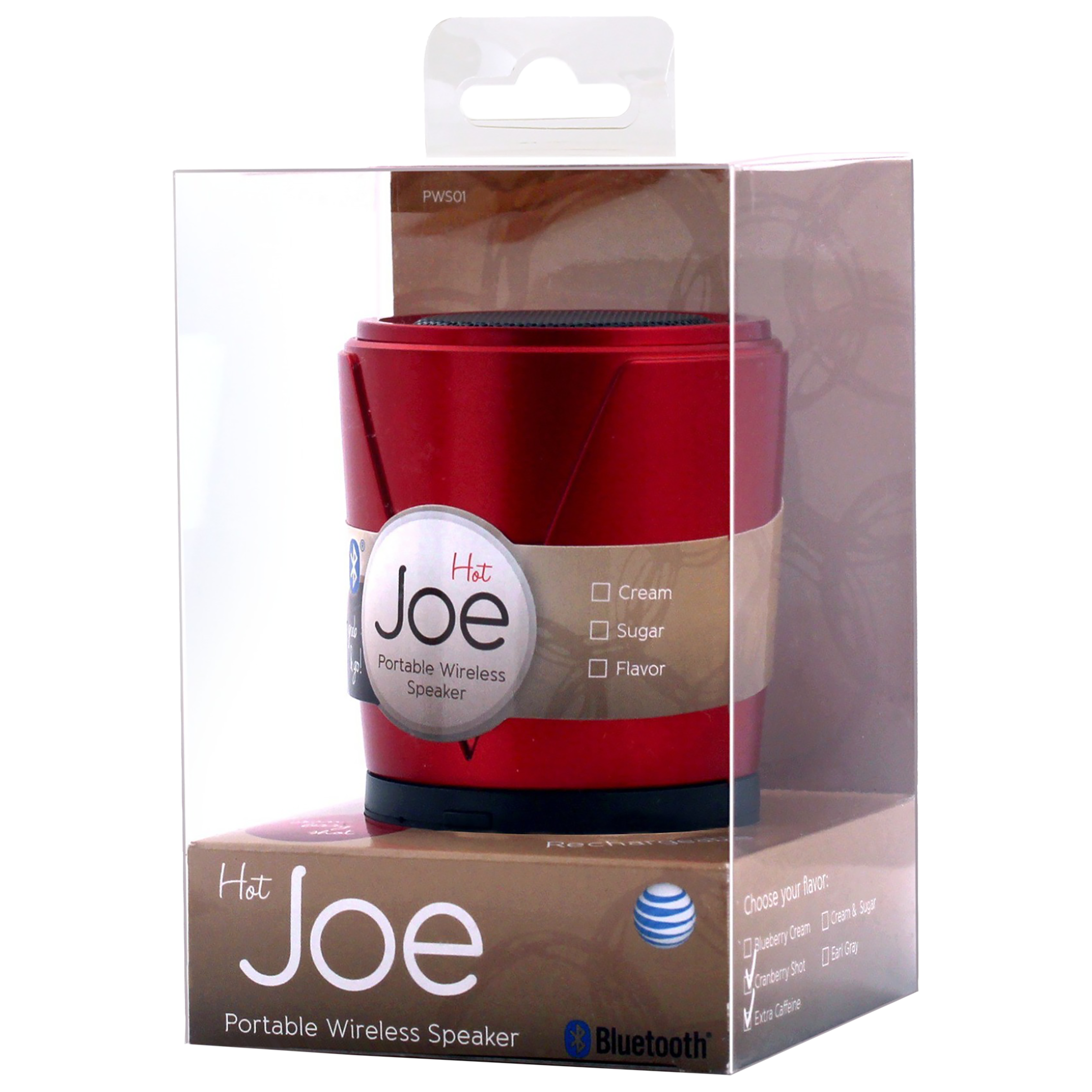 AT&T Hot Joe 4W Portable Bluetooth Speaker (6 Hours Playtime, 2.1 Channel, Red) AT&T Hot Joe 4W Portable Bluetooth Speaker (6 Hours Playtime, 2.1 Channel, Red)_3