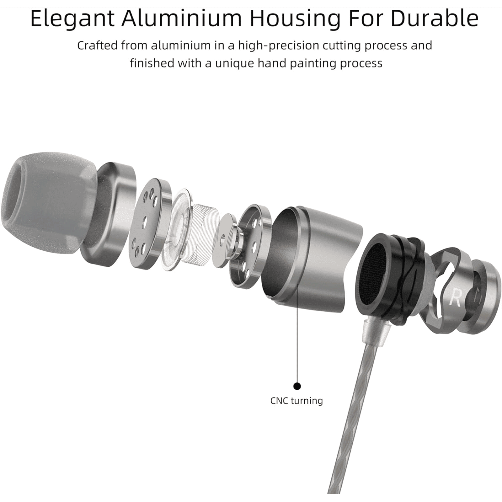 SoundMAGIC E11C Wired Earphone with Mic (In Ear, Gunmetal) SoundMAGIC E11C Wired Earphone with Mic (In Ear, Gunmetal)_7