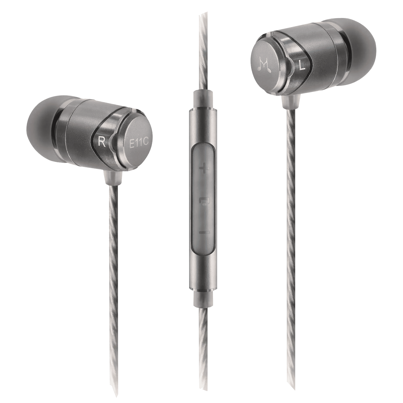 SoundMAGIC E11C Wired Earphone with Mic (In Ear, Gunmetal) SoundMAGIC E11C Wired Earphone with Mic (In Ear, Gunmetal)_3