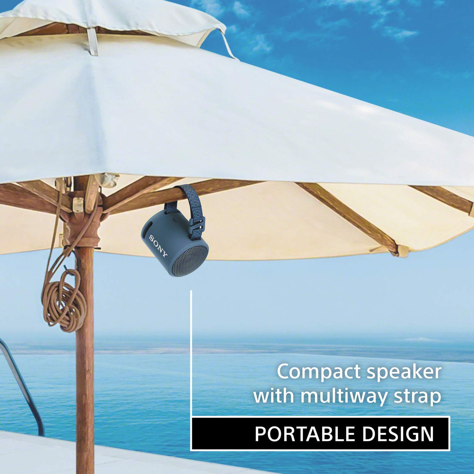 SONY 5W Portable Bluetooth Speaker (IP67 Waterproof, Extra Bass, Mono Channel, Blue) SONY 5W Portable Bluetooth Speaker (IP67 Waterproof, Extra Bass, Mono Channel, Blue)_4