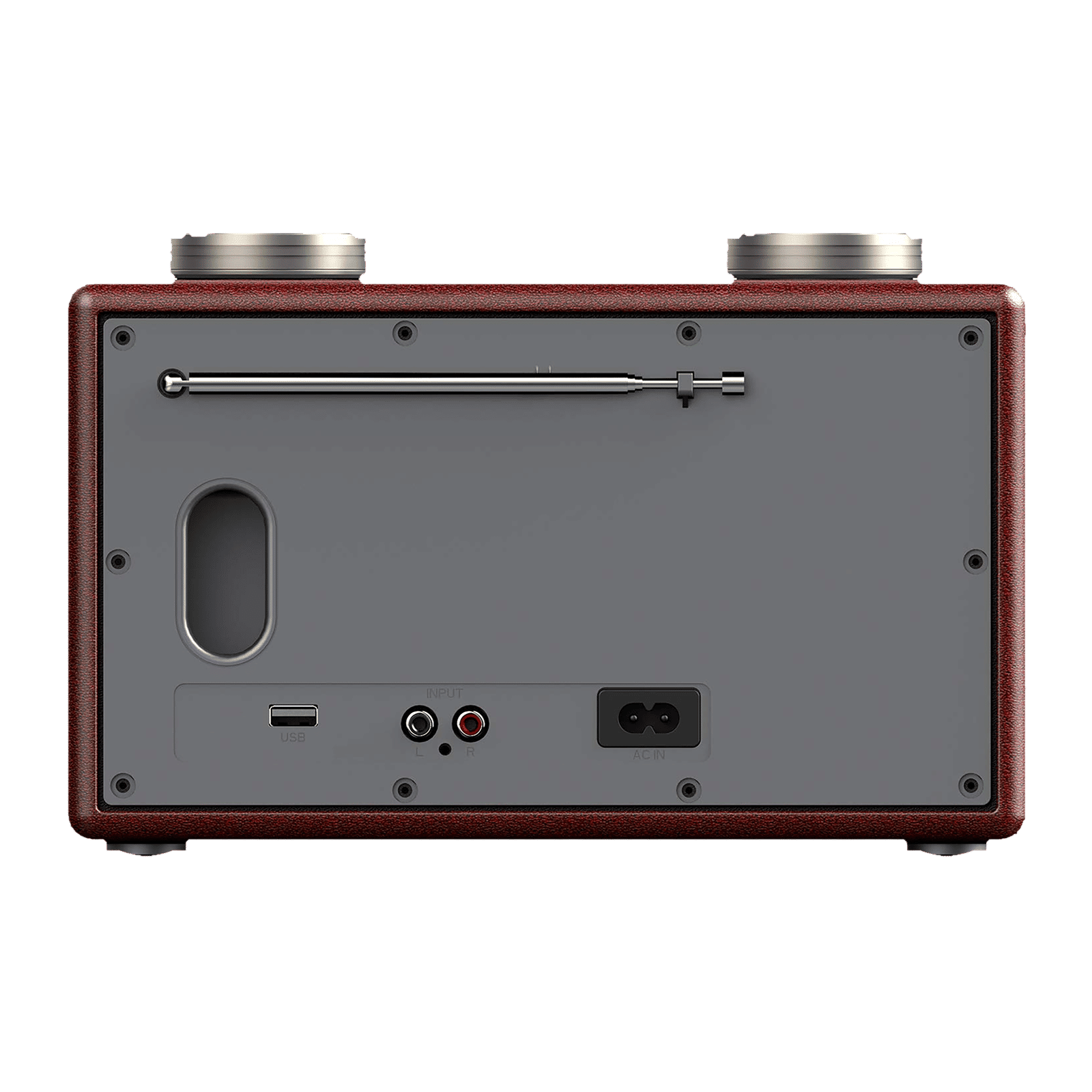 Matata 20W Portable Bluetooth Speaker (Treble & Bass Sound, 2.1 Channel, Brown/Silver) Matata 20W Portable Bluetooth Speaker (Treble & Bass Sound, 2.1 Channel, Brown/Silver)_3