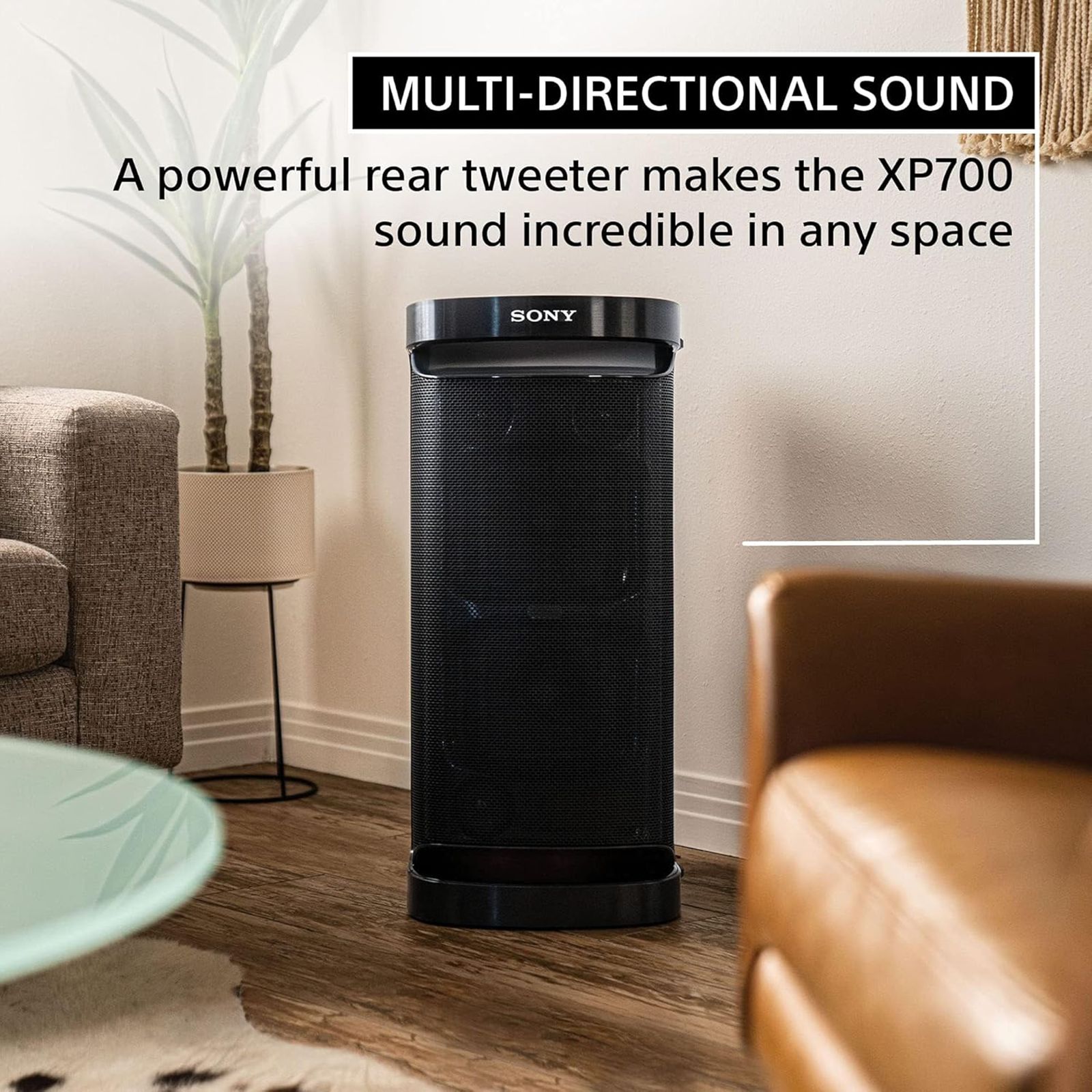 SONY Bluetooth Party Speaker (IPX4 Water Resistant, Stereo Channel, Black)_15