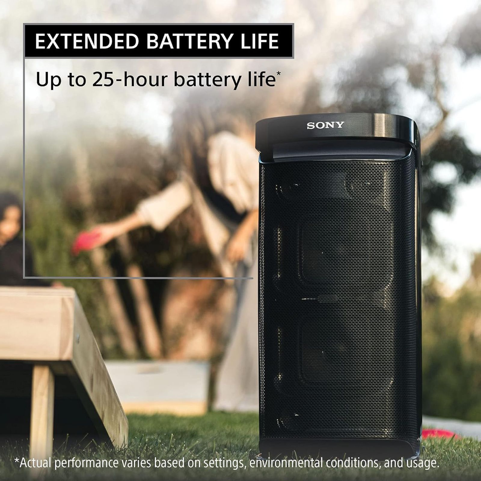 SONY Bluetooth Party Speaker (IPX4 Water Resistant, Stereo Channel, Black)_16
