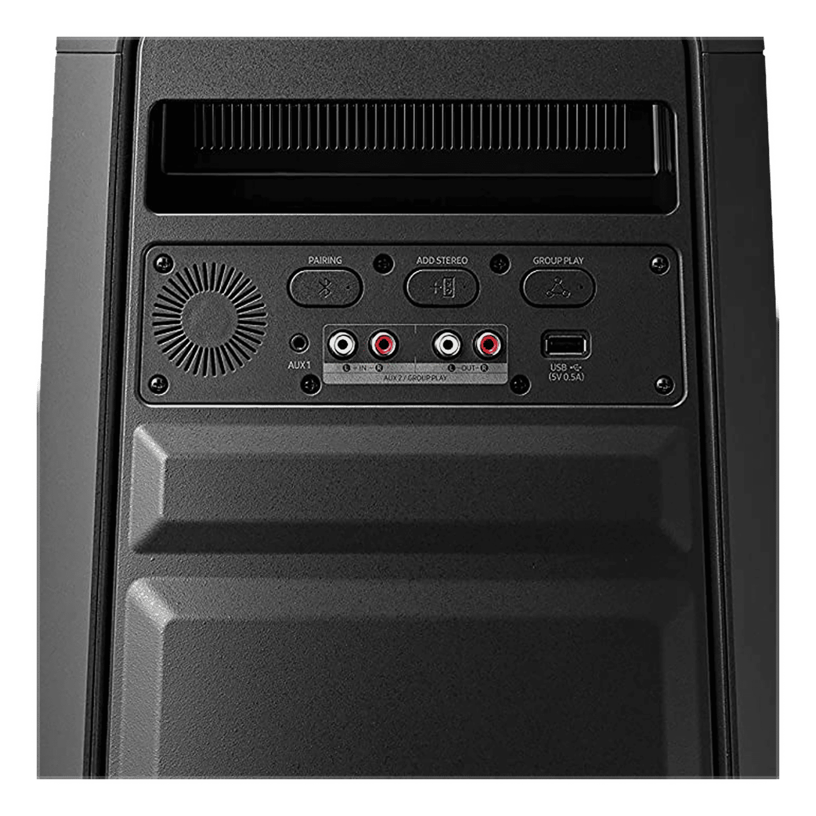 SAMSUNG Sound Tower 300W Bluetooth Party Speaker (Water Resistant, 2.0 Channel, Black)_8