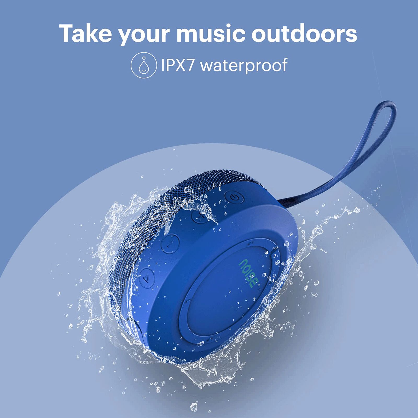 noise Zest with Google & Siri Compatible Smart Speaker (8 Hours Playback Time, Cobalt Blue)_12