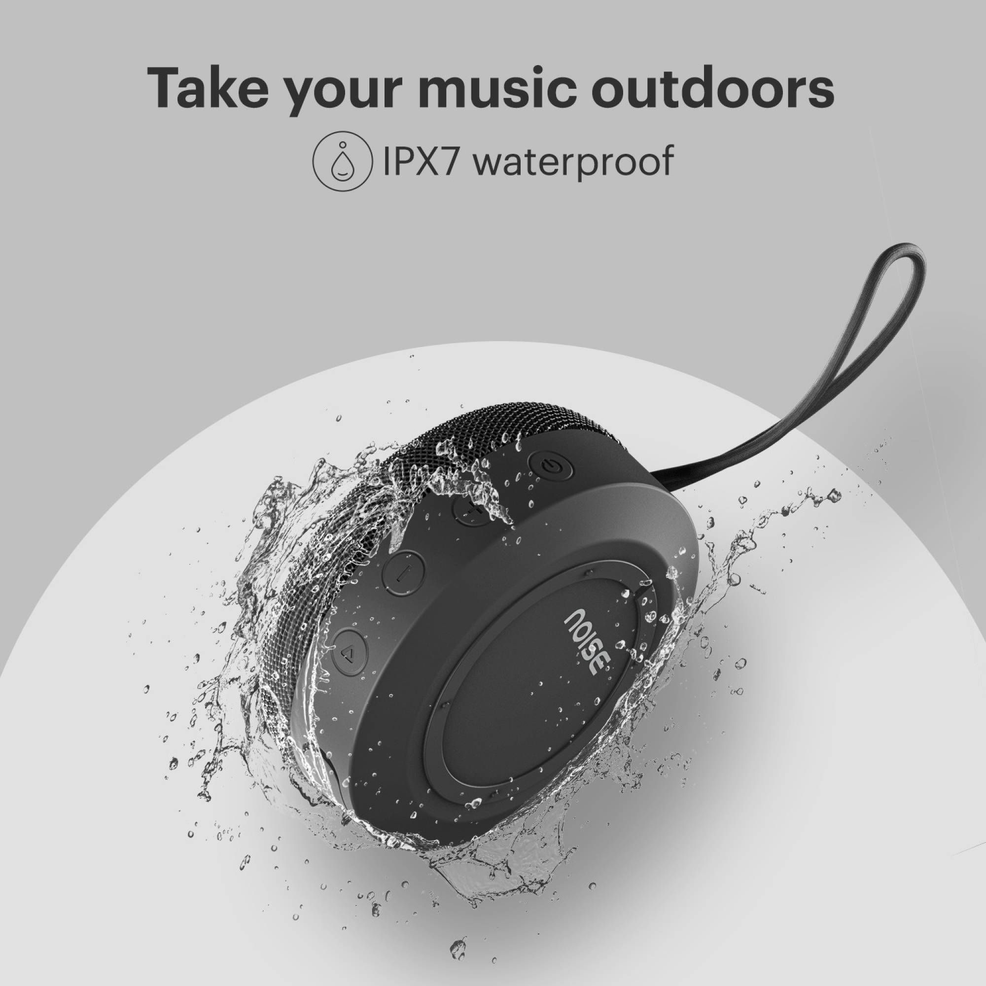noise Zest 3W Portable Bluetooth Speaker (Dual Equalizer, Mono Channel, Coal Black)_11