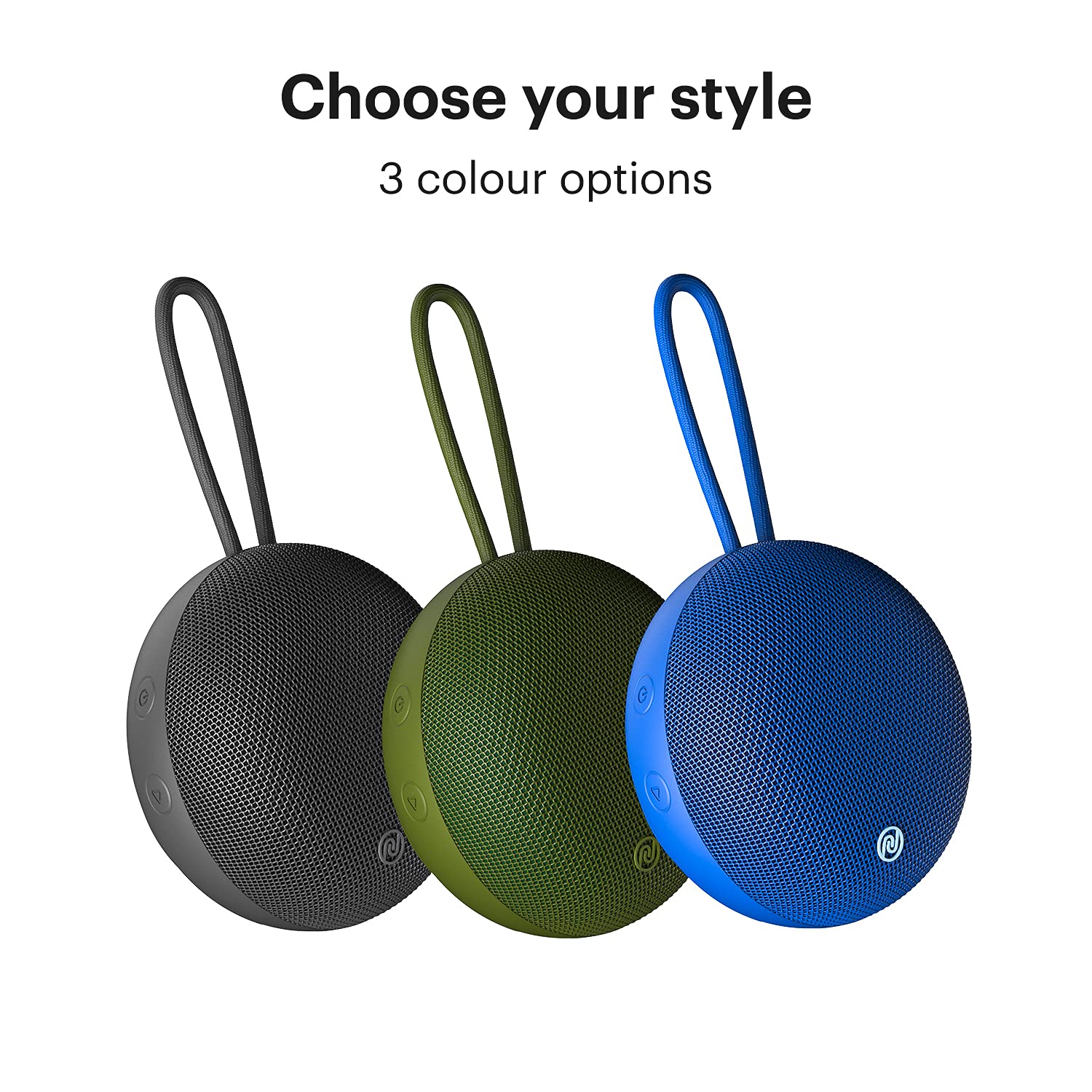 noise Zest 3W Portable Bluetooth Speaker (Dual Equalizer, Mono Channel, Coal Black)_12