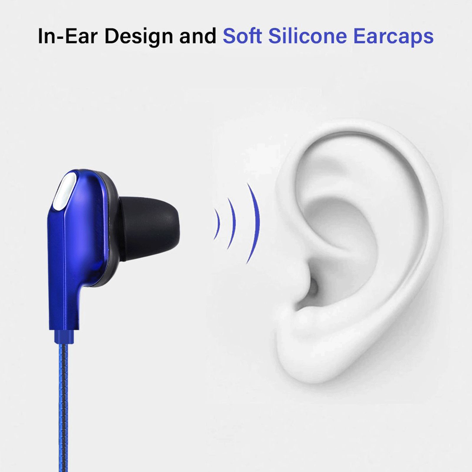 pTron Boom One 140317902 Wired Earphone with Mic (3.5mm Connector, In Ear, Blue)_8