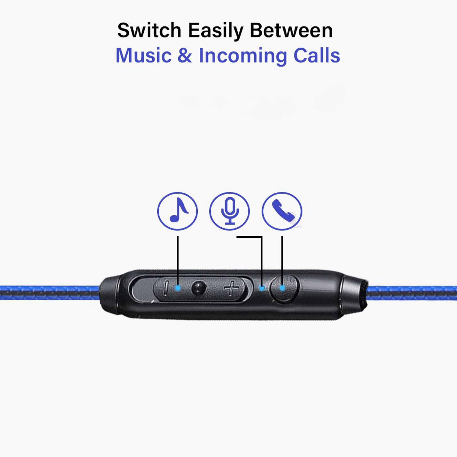 pTron Boom One 140317902 Wired Earphone with Mic (3.5mm Connector, In Ear, Blue)_10