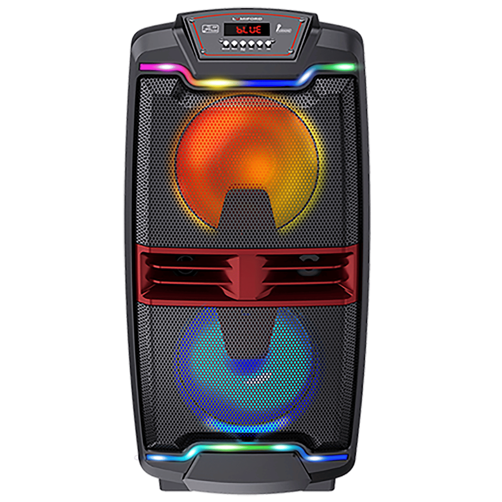 LUMIFORD 50 Watts Party Speaker (Recording Support, LFTS001, Black) LUMIFORD 50 Watts Party Speaker (Recording Support, LFTS001, Black)_9