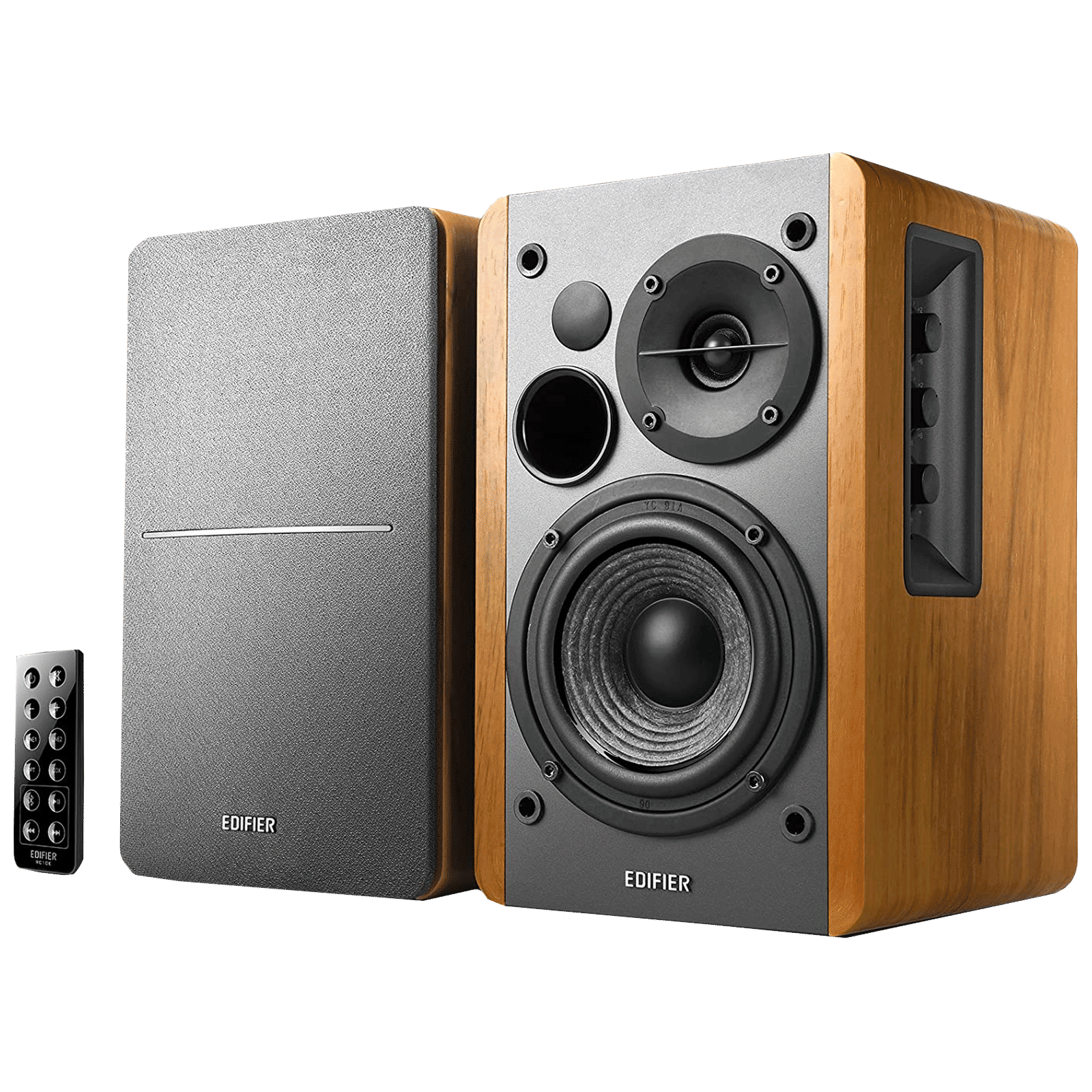 EDIFIER 42W RMS Multimedia Speaker (Powerful Bookshelf, 2.0 Channel, Brown) EDIFIER 42W RMS Multimedia Speaker (Powerful Bookshelf, 2.0 Channel, Brown)_1