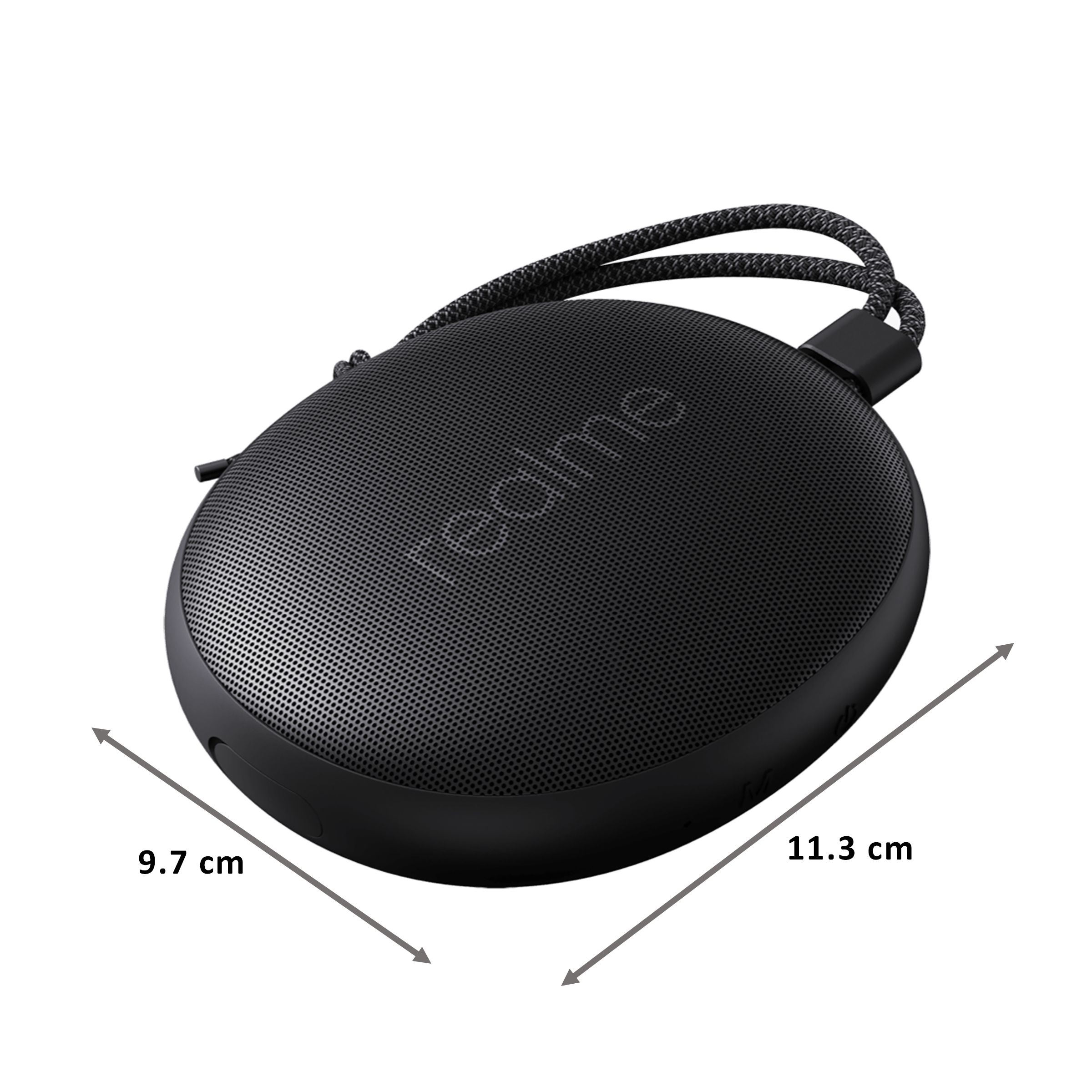 realme Cobble 5W Portable Bluetooth Speaker (IPX5 Water Resistant, Dynamic Bass Booster Driver, Stereo Channel, Metal Black)_2