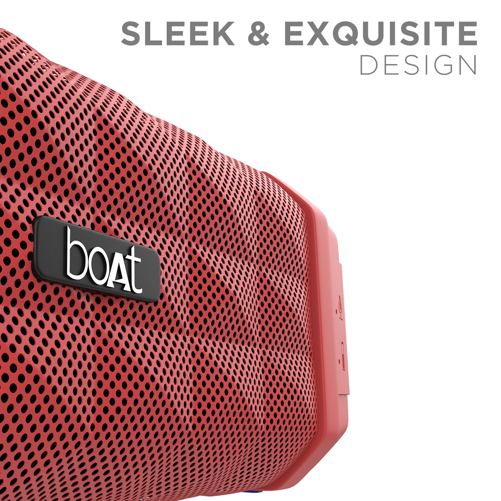 boAt Stone 650R 10W Portable Bluetooth Speaker (IPX5 Water Resistant, 7 Hours Playtime, Stereo Channel, Red)_5