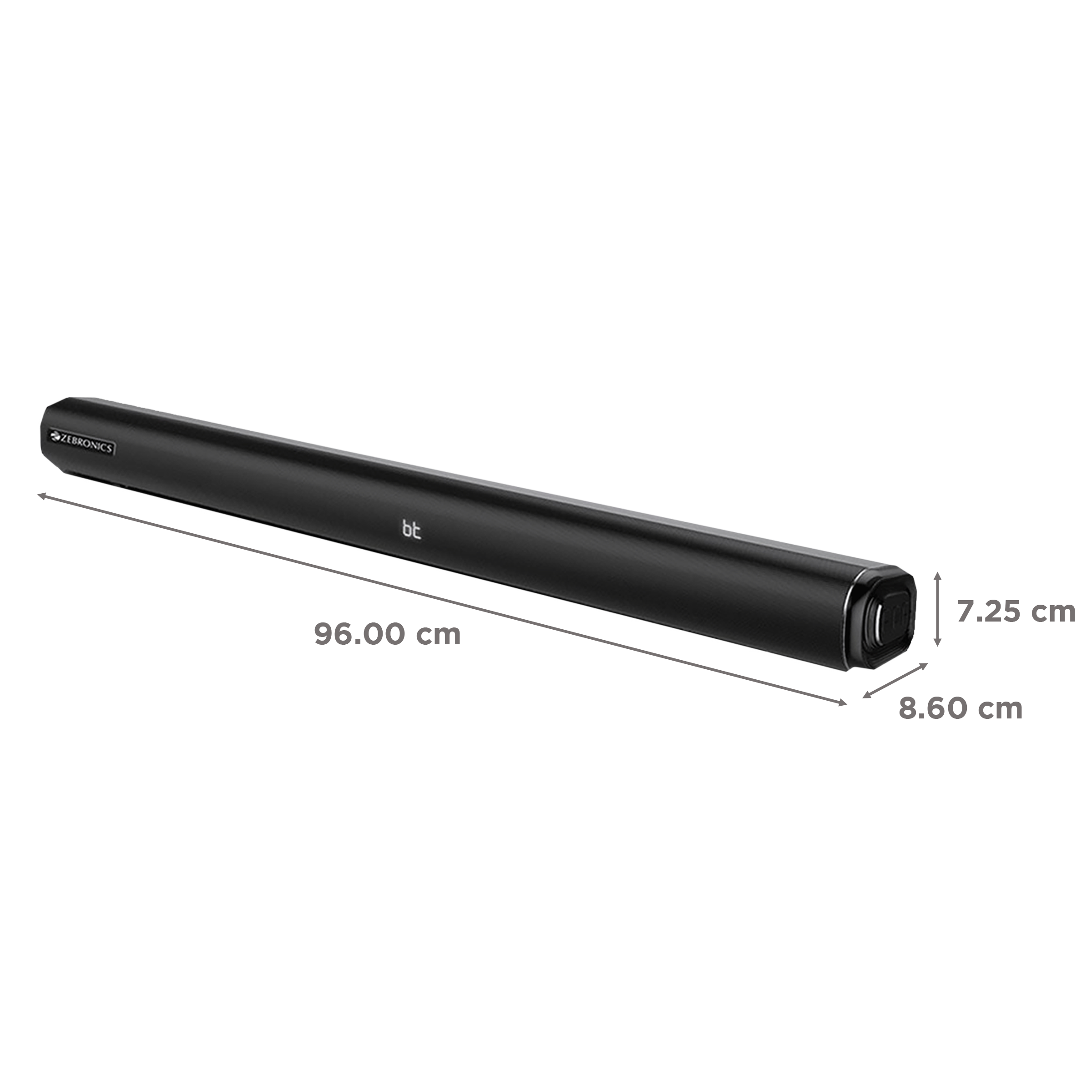 ZEBRONICS Zeb-Juke Bar 6001 DWS Pro 160W Bluetooth Soundbar with Remote (Immersive Sound, 2.1 Channel, Black) ZEBRONICS Zeb-Juke Bar 6001 DWS Pro 160W Bluetooth Soundbar with Remote (Immersive Sound, 2.1 Channel, Black)_3