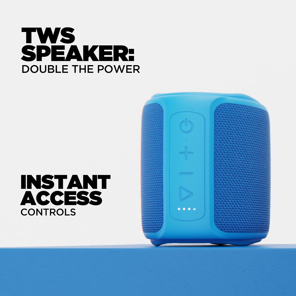 boAt Stone 350 10W Portable Bluetooth Speaker (IPX7 Water Resistant, 12 Hours Playtime, Mono Channel, Blue) boAt Stone 350 10W Portable Bluetooth Speaker (IPX7 Water Resistant, 12 Hours Playtime, Mono Channel, Blue)_6