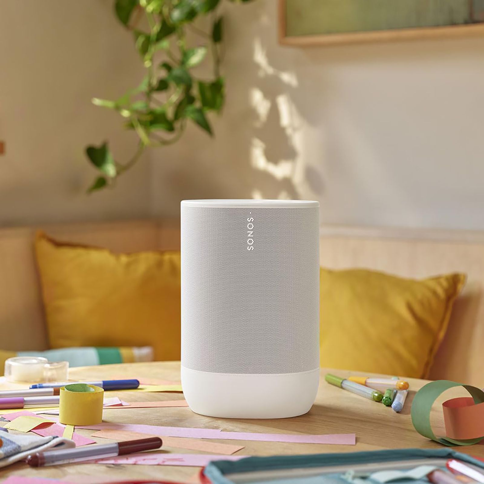 SONOS Move S17 with Google & Alexa Compatible Smart Speaker (LED Indicator, White)_12