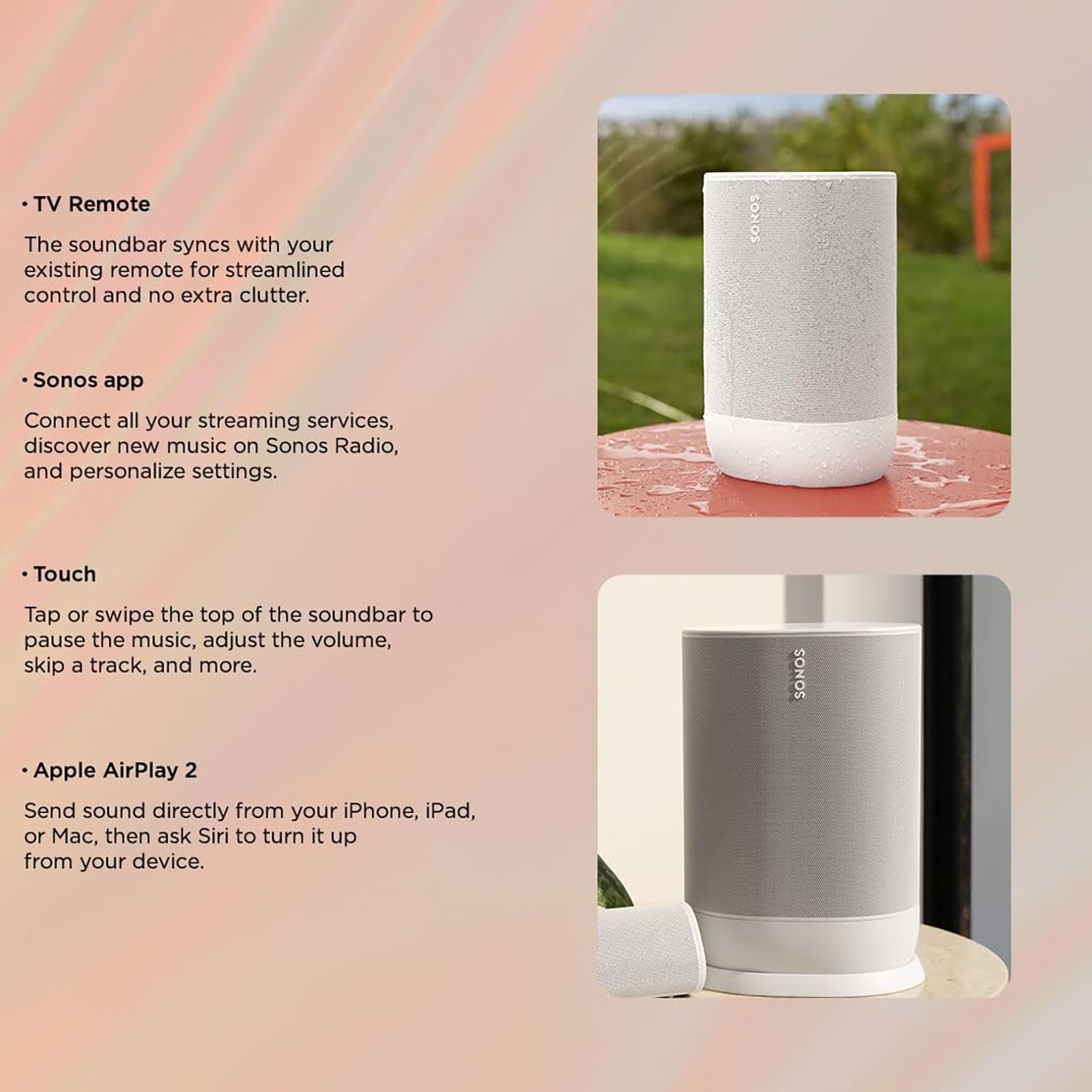 SONOS Move S17 with Google & Alexa Compatible Smart Speaker (LED Indicator, White)_13