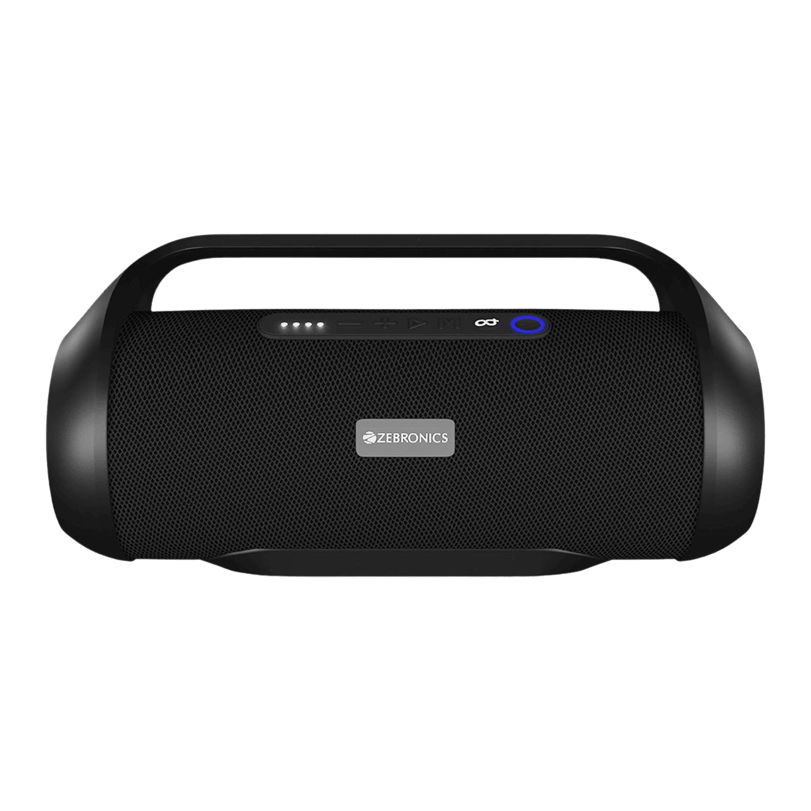 ZEBRONICS Zeb-Sound Feast 300 48W Bluetooth Party Speaker (Voice Assistant Support, Stereo Channel, Black) ZEBRONICS Zeb-Sound Feast 300 48W Bluetooth Party Speaker (Voice Assistant Support, Stereo Channel, Black)_1