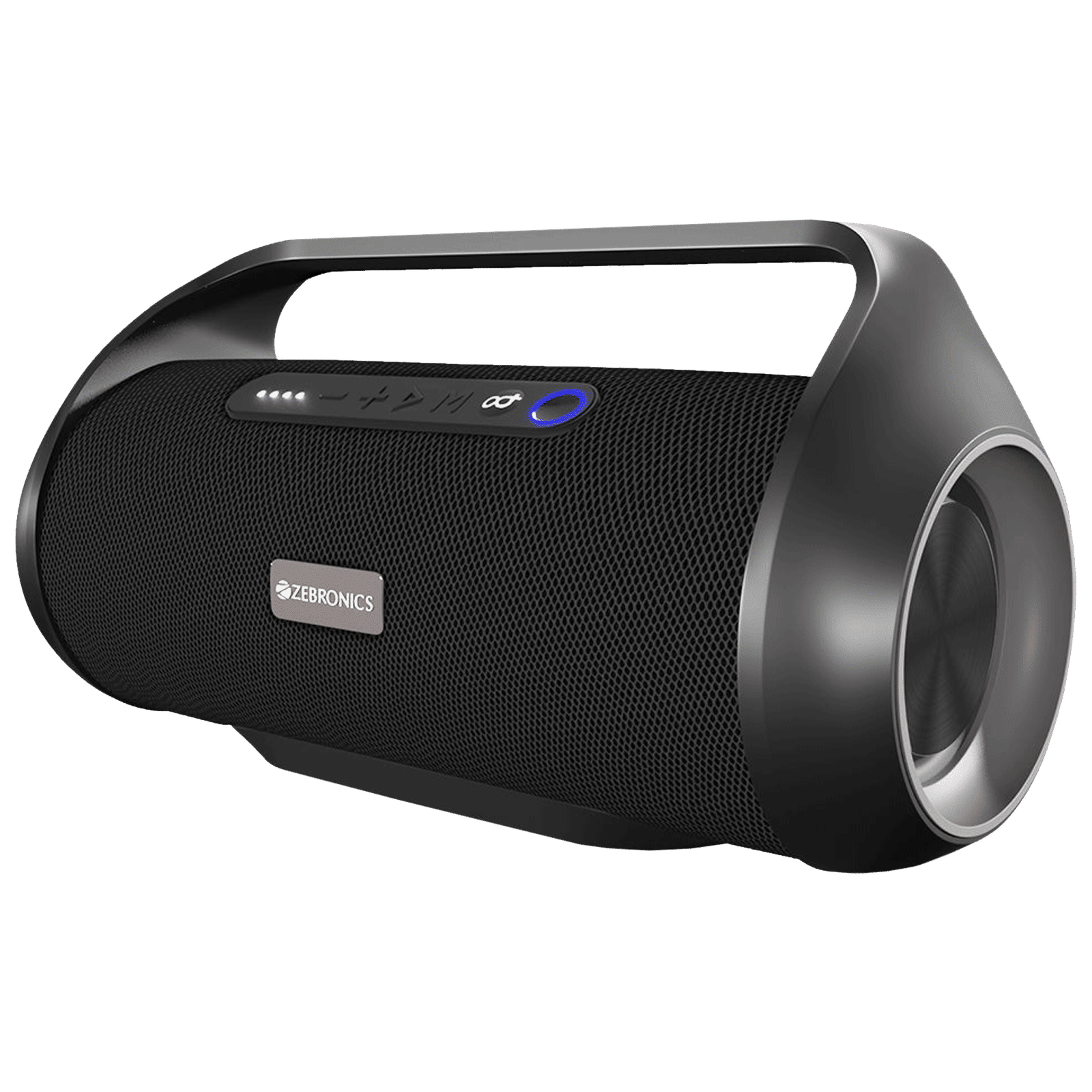 ZEBRONICS Zeb-Sound Feast 300 48W Bluetooth Party Speaker (Voice Assistant Support, Stereo Channel, Black) ZEBRONICS Zeb-Sound Feast 300 48W Bluetooth Party Speaker (Voice Assistant Support, Stereo Channel, Black)_5