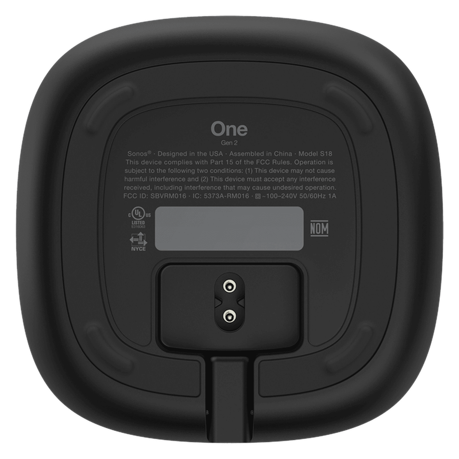 SONOS One (2nd Gen) Smart Wi-Fi Speaker (Deep Bass Sound, Black) SONOS One (2nd Gen) Smart Wi-Fi Speaker (Deep Bass Sound, Black)_6
