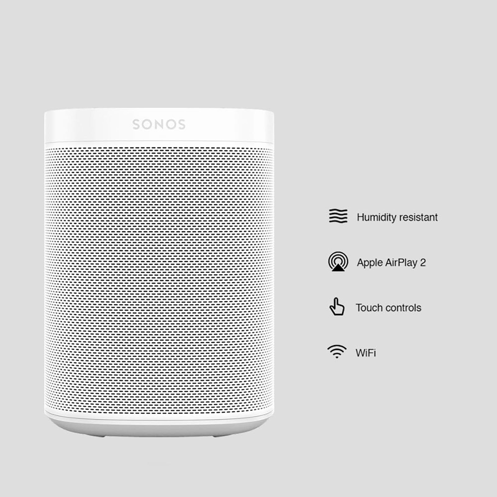 SONOS One SL Smart Wi-Fi Speaker (Touch Control, White) SONOS One SL Smart Wi-Fi Speaker (Touch Control, White)_13