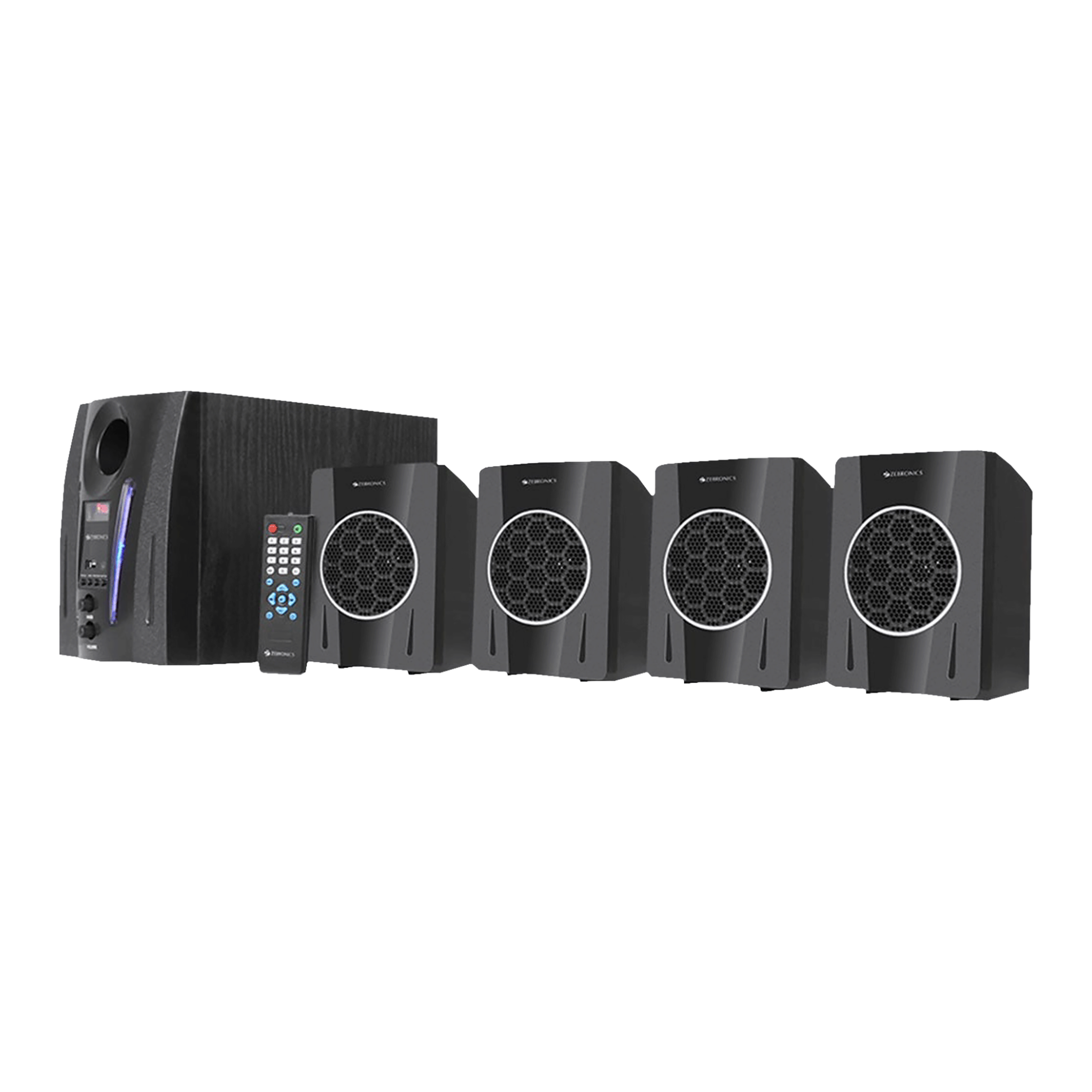 ZEBRONICS Zeb-BT2750RUF 60W Multimedia Speaker (Built-in FM Radio, 4.1 Channel, Black) ZEBRONICS Zeb-BT2750RUF 60W Multimedia Speaker (Built-in FM Radio, 4.1 Channel, Black)_3