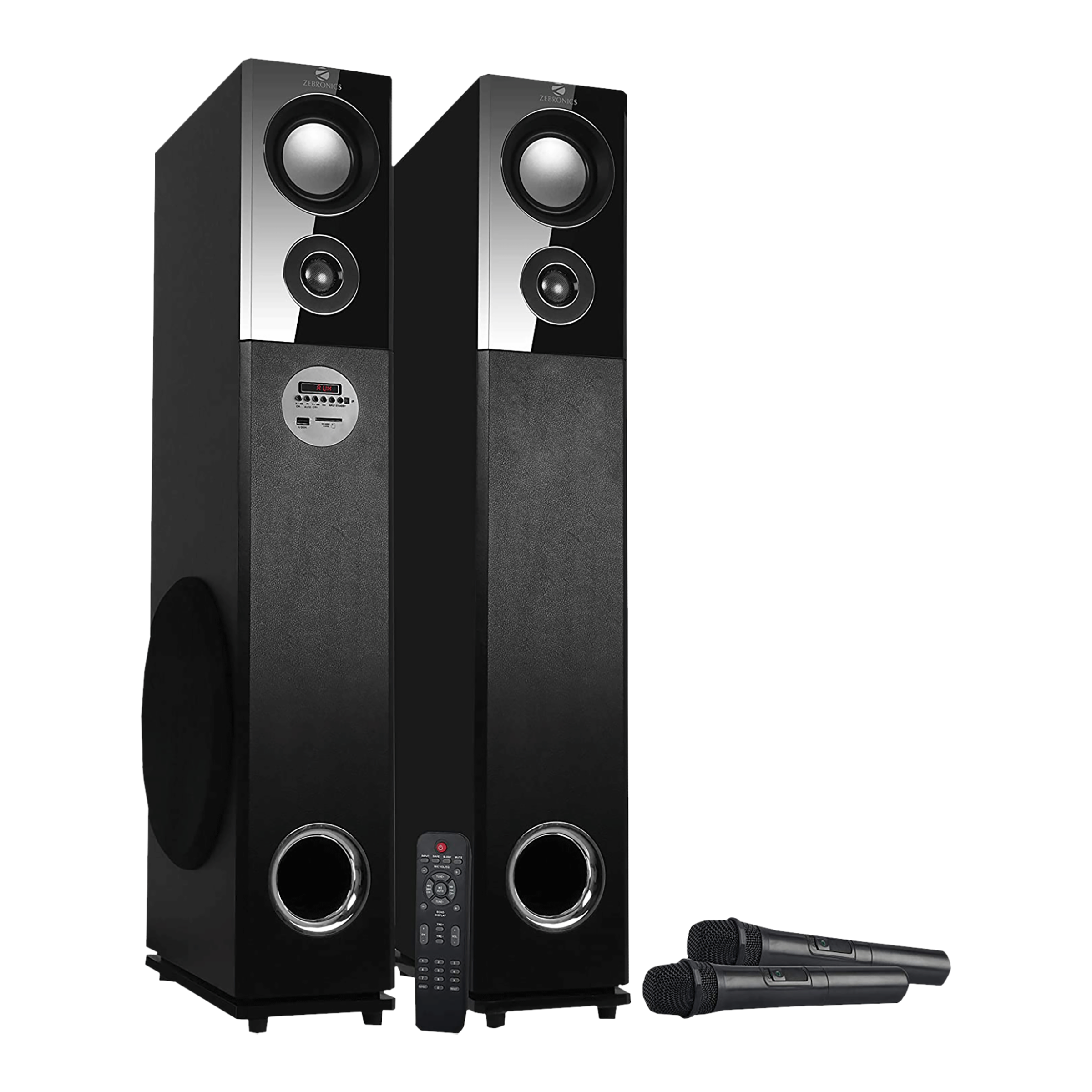 ZEBRONICS Zeb-BT9500 100W Multimedia Speaker (LED Display, 2.0 Channel, Black)_5
