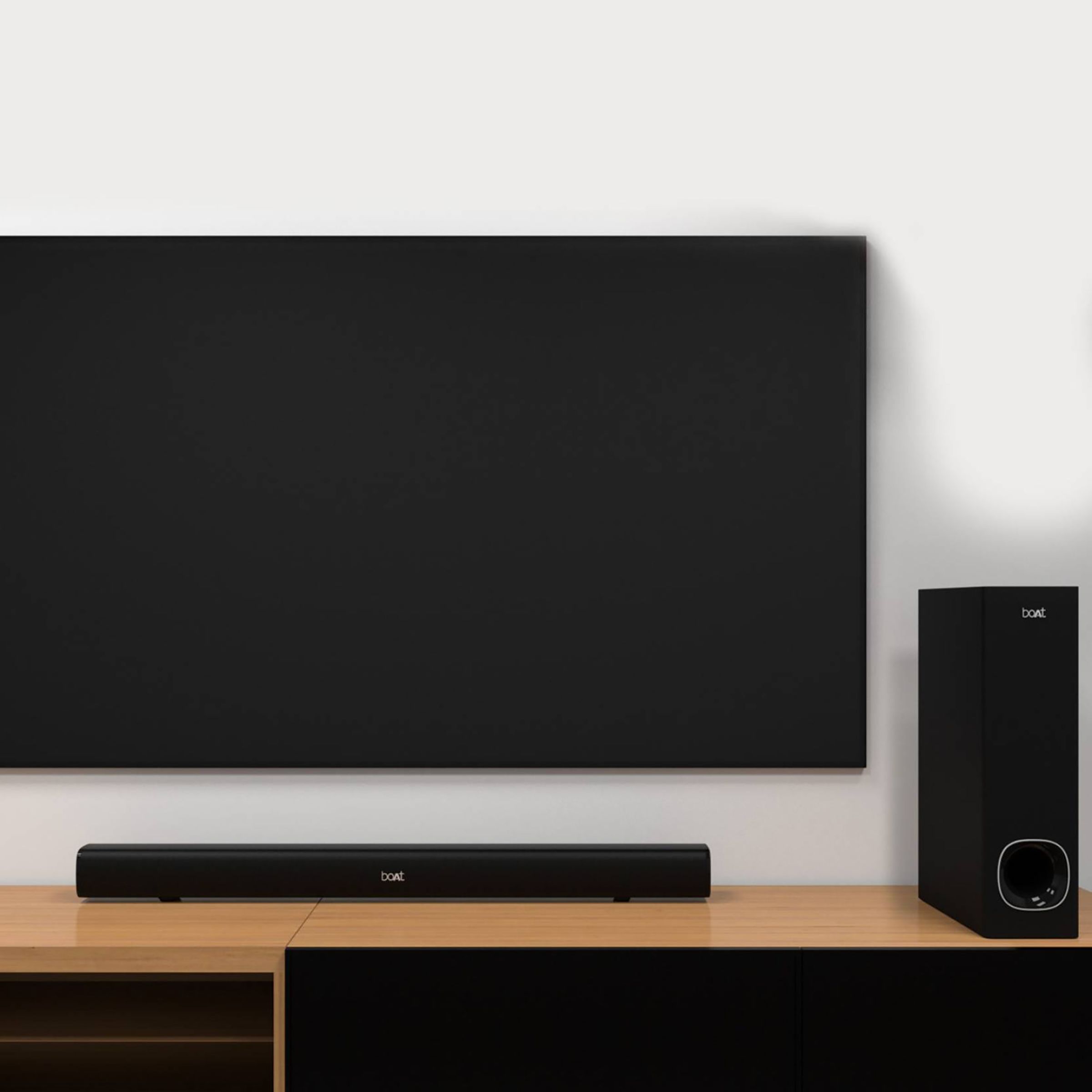 boAt Aavante Bar 1200 80W Bluetooth Soundbar with Remote (Stereo Surround Sound, 2.1 Channel, Black)_5