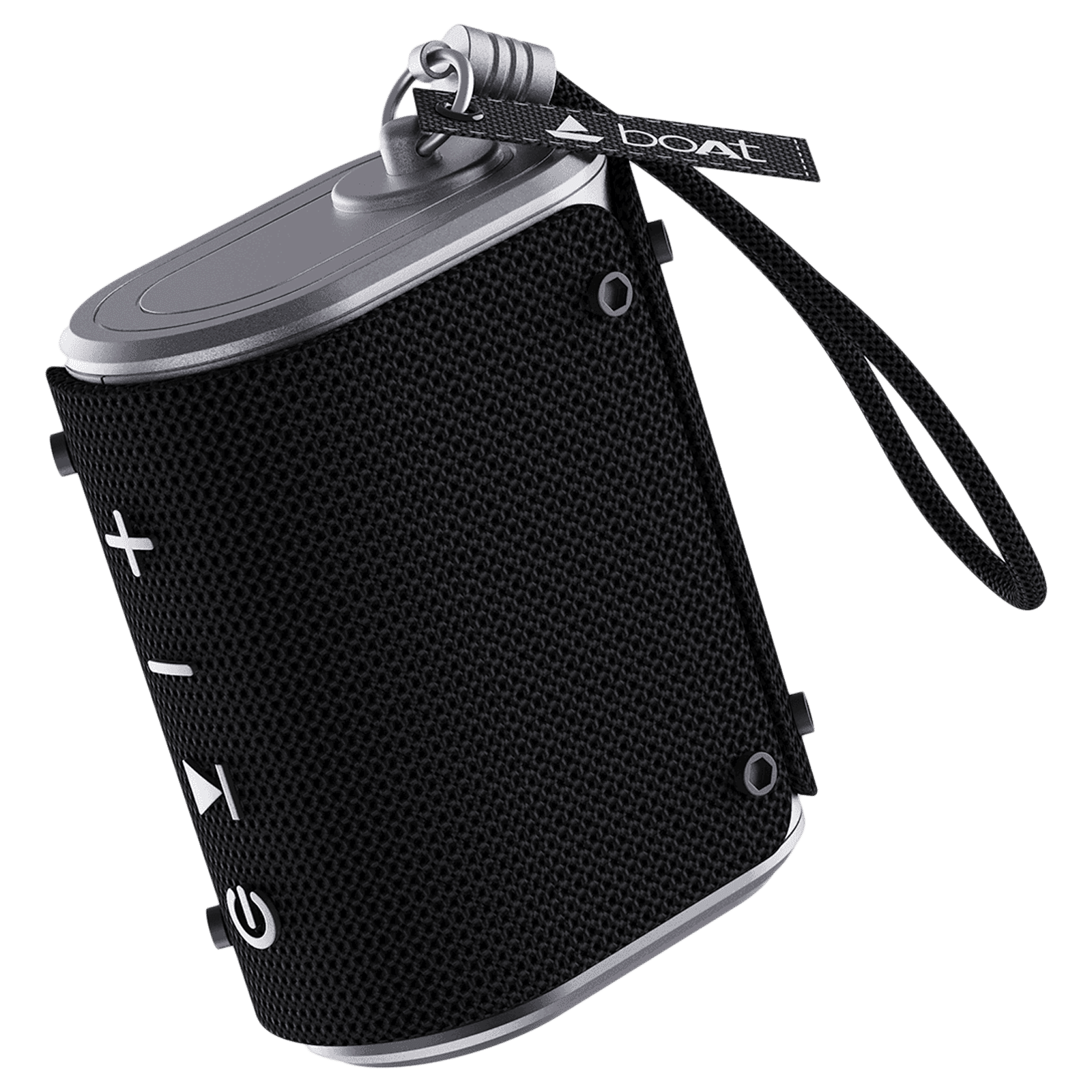 boAt Stone Grenade 5W Portable Bluetooth Speaker (IPX6 Water Resistant, 7 Hours Playtime, 1.0 Channel, Charcoal Black) boAt Stone Grenade 5W Portable Bluetooth Speaker (IPX6 Water Resistant, 7 Hours Playtime, 1.0 Channel, Charcoal Black)_1