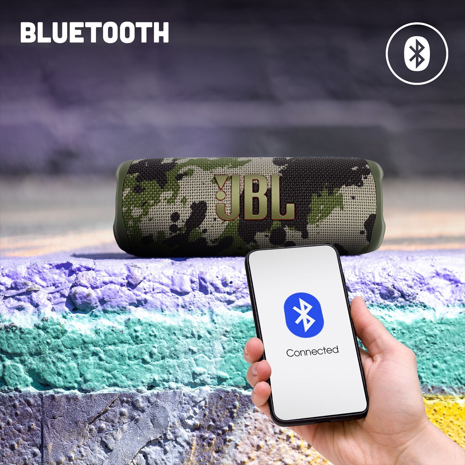 JBL Flip 6 30W Portable Bluetooth Speaker (IP67 Waterproof & Dustproof, Stereo Channel, Squad) JBL Flip 6 30W Portable Bluetooth Speaker (IP67 Waterproof & Dustproof, Stereo Channel, Squad)_18