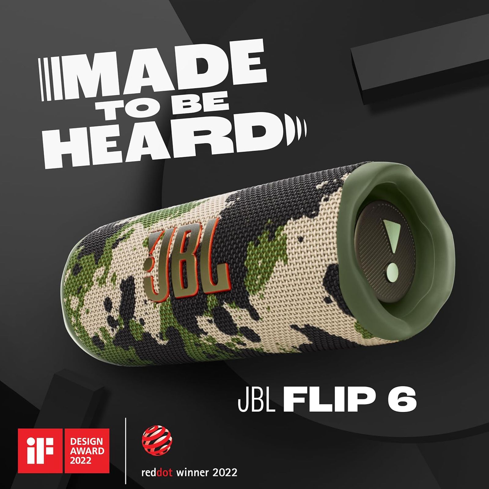 JBL Flip 6 30W Portable Bluetooth Speaker (IP67 Waterproof & Dustproof, Stereo Channel, Squad) JBL Flip 6 30W Portable Bluetooth Speaker (IP67 Waterproof & Dustproof, Stereo Channel, Squad)_20