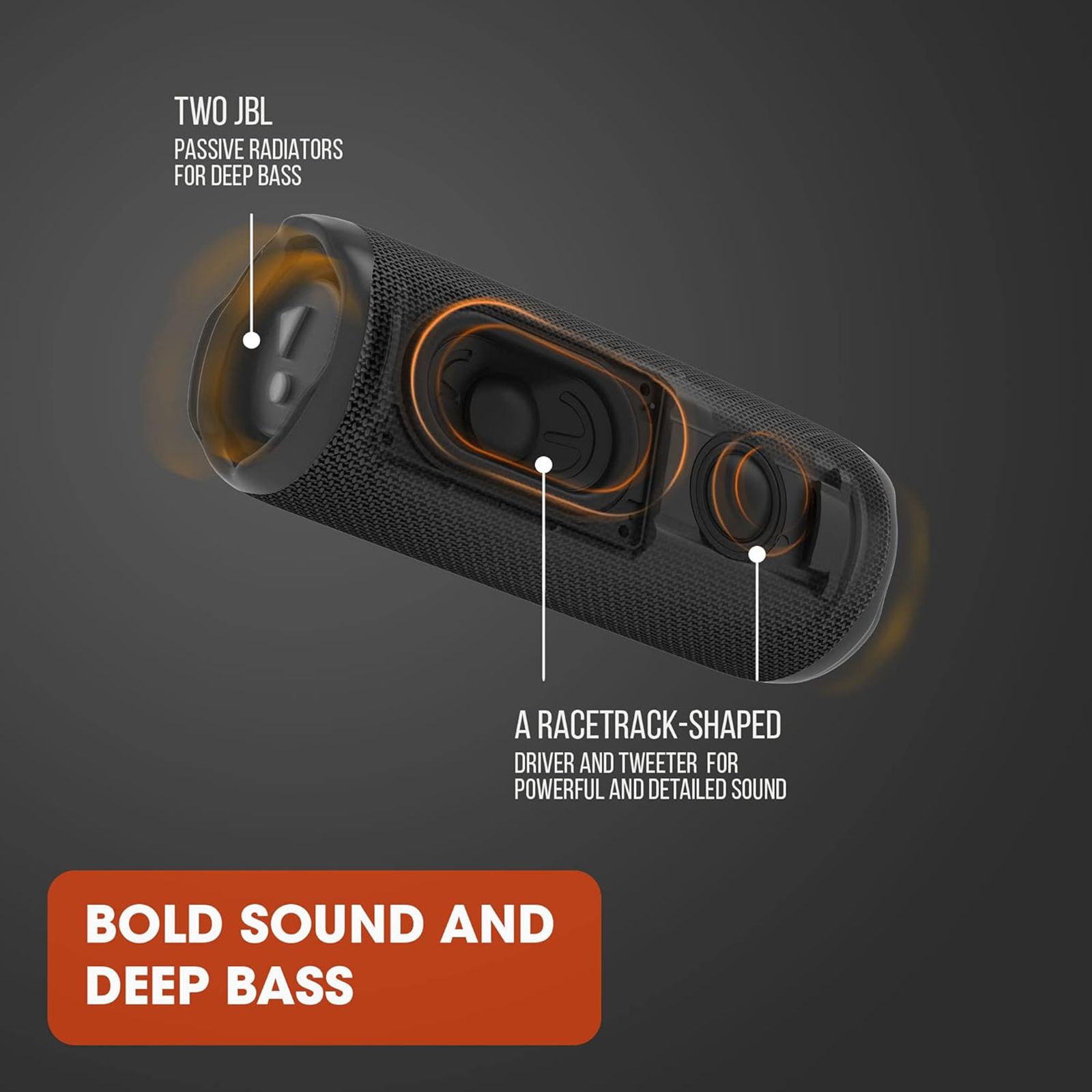 JBL Flip 6 30W Portable Bluetooth Speaker (IP67 Waterproof & Dustproof, Stereo Channel, Black) JBL Flip 6 30W Portable Bluetooth Speaker (IP67 Waterproof & Dustproof, Stereo Channel, Black)_16