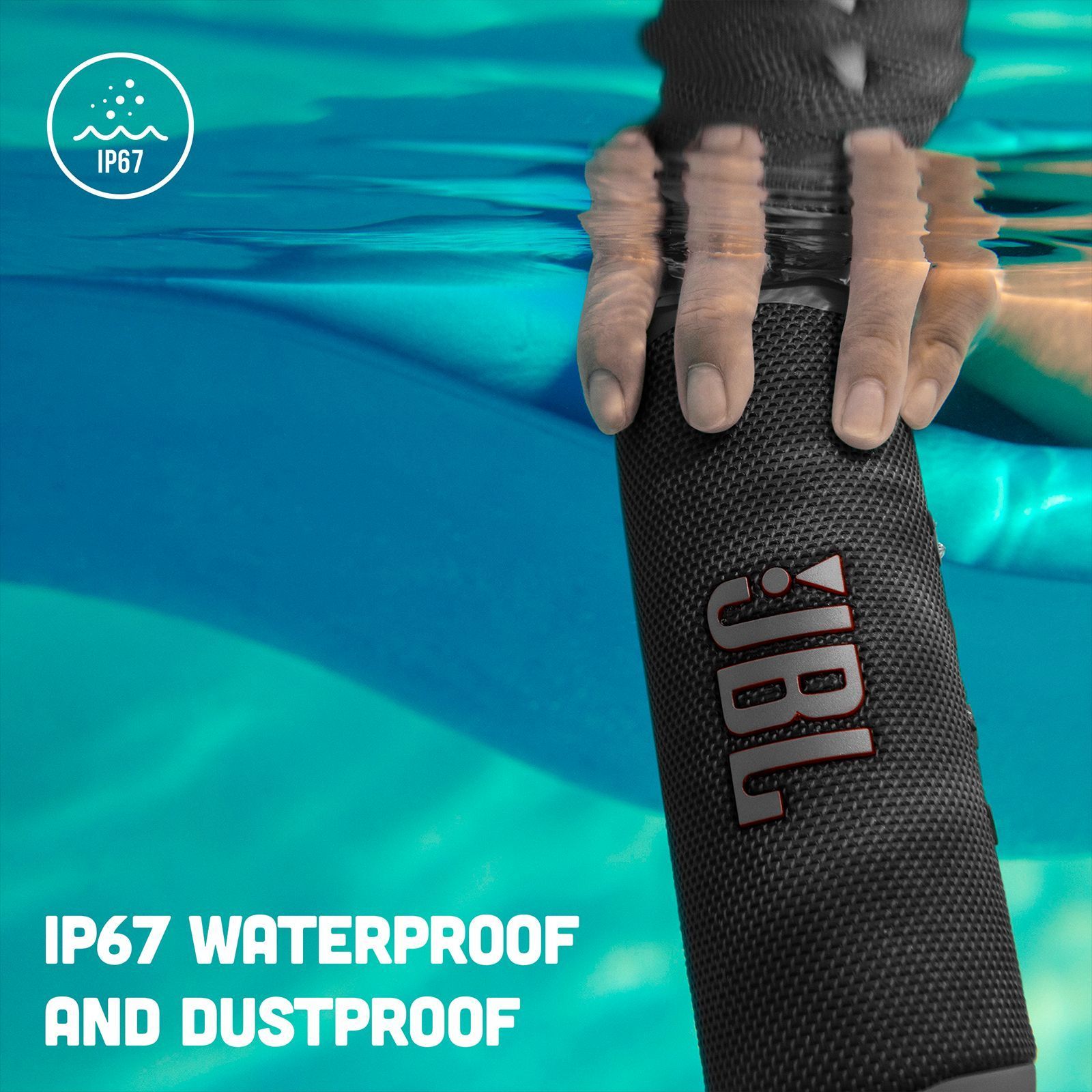 JBL Flip 6 30W Portable Bluetooth Speaker (IP67 Waterproof & Dustproof, Stereo Channel, Black) JBL Flip 6 30W Portable Bluetooth Speaker (IP67 Waterproof & Dustproof, Stereo Channel, Black)_17