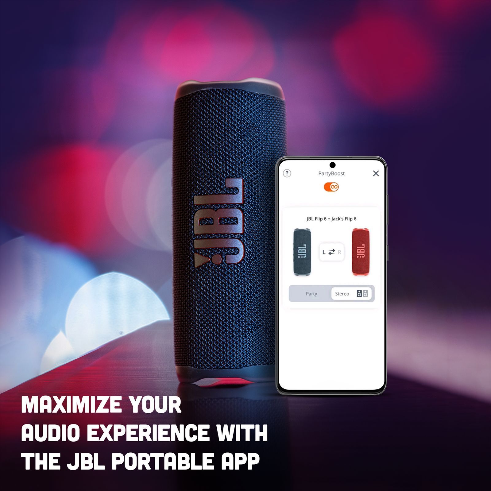 JBL Flip 6 30W Portable Bluetooth Speaker (IP67 Waterproof & Dustproof, Stereo Channel, Black) JBL Flip 6 30W Portable Bluetooth Speaker (IP67 Waterproof & Dustproof, Stereo Channel, Black)_20