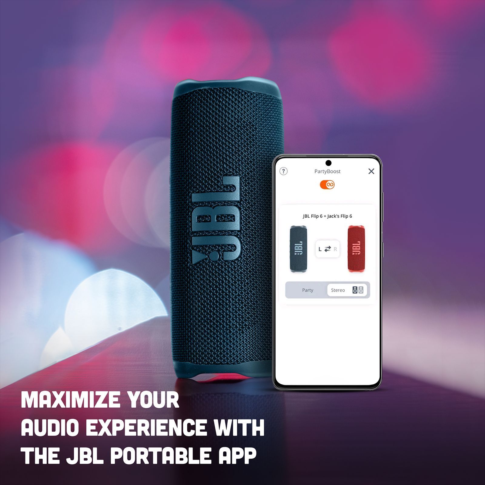 JBL Flip 6 20W Portable Bluetooth Speaker (IP67 Waterproof, IP67 Dustproof, Blue) JBL Flip 6 20W Portable Bluetooth Speaker (IP67 Waterproof, IP67 Dustproof, Blue)_11