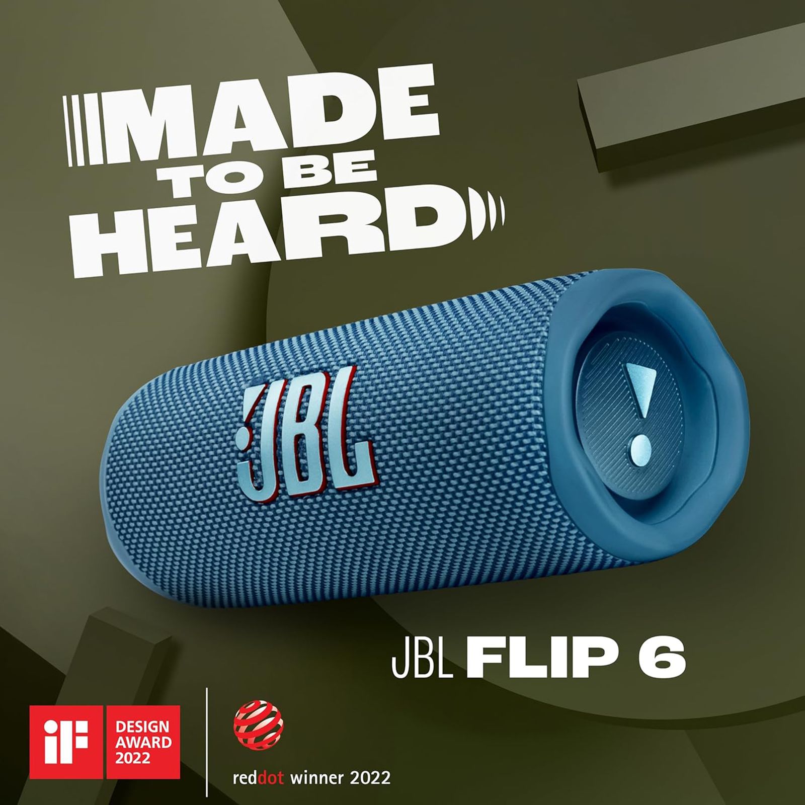 JBL Flip 6 20W Portable Bluetooth Speaker (IP67 Waterproof, IP67 Dustproof, Blue) JBL Flip 6 20W Portable Bluetooth Speaker (IP67 Waterproof, IP67 Dustproof, Blue)_15