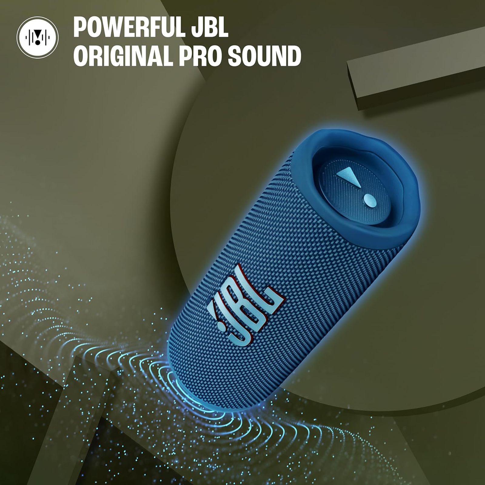JBL Flip 6 20W Portable Bluetooth Speaker (IP67 Waterproof, IP67 Dustproof, Blue) JBL Flip 6 20W Portable Bluetooth Speaker (IP67 Waterproof, IP67 Dustproof, Blue)_16