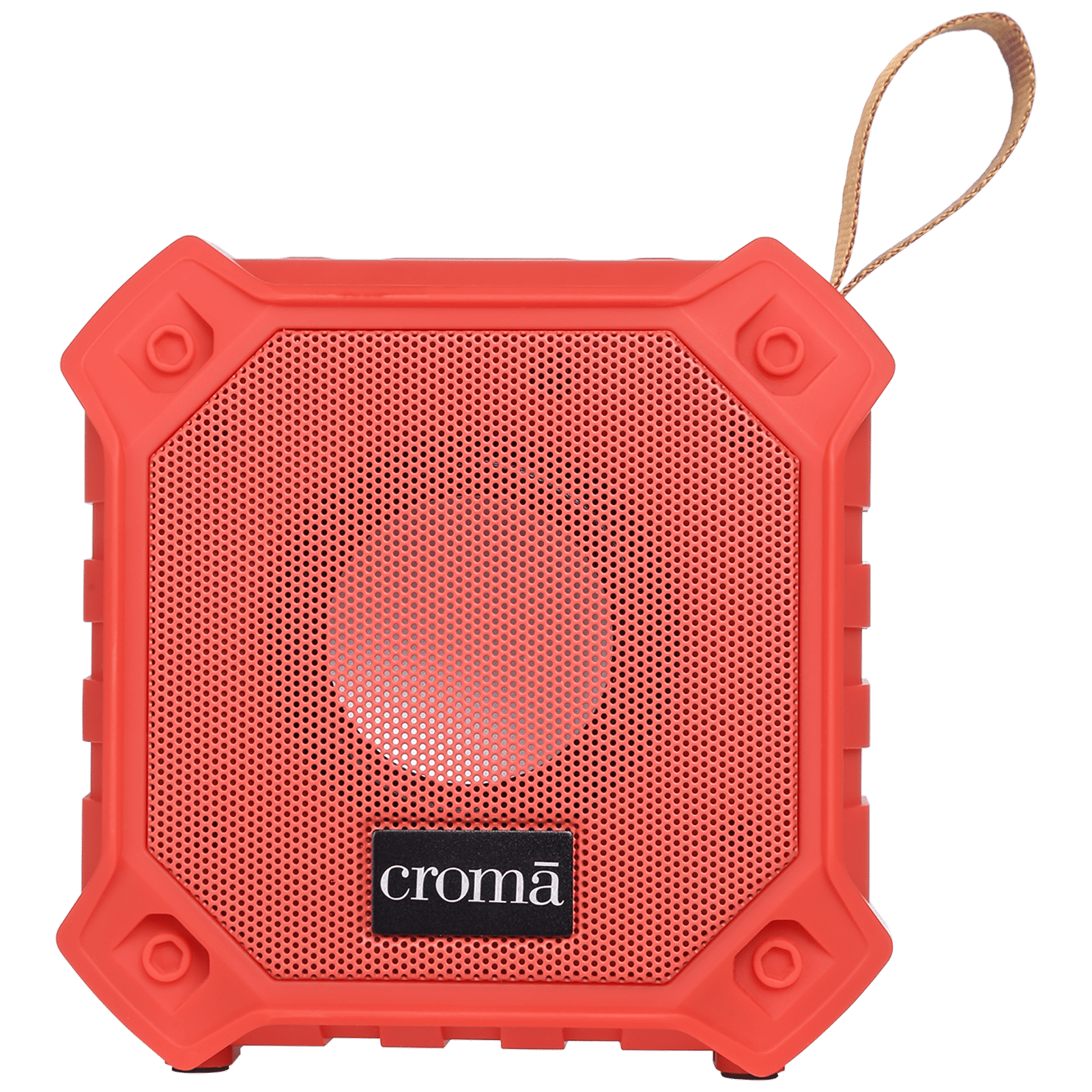 Croma 5W Portable Bluetooth Speaker (Water Resistant, Built-in Mic, Stereo Channel, Red) Croma 5W Portable Bluetooth Speaker (Water Resistant, Built-in Mic, Stereo Channel, Red)_1