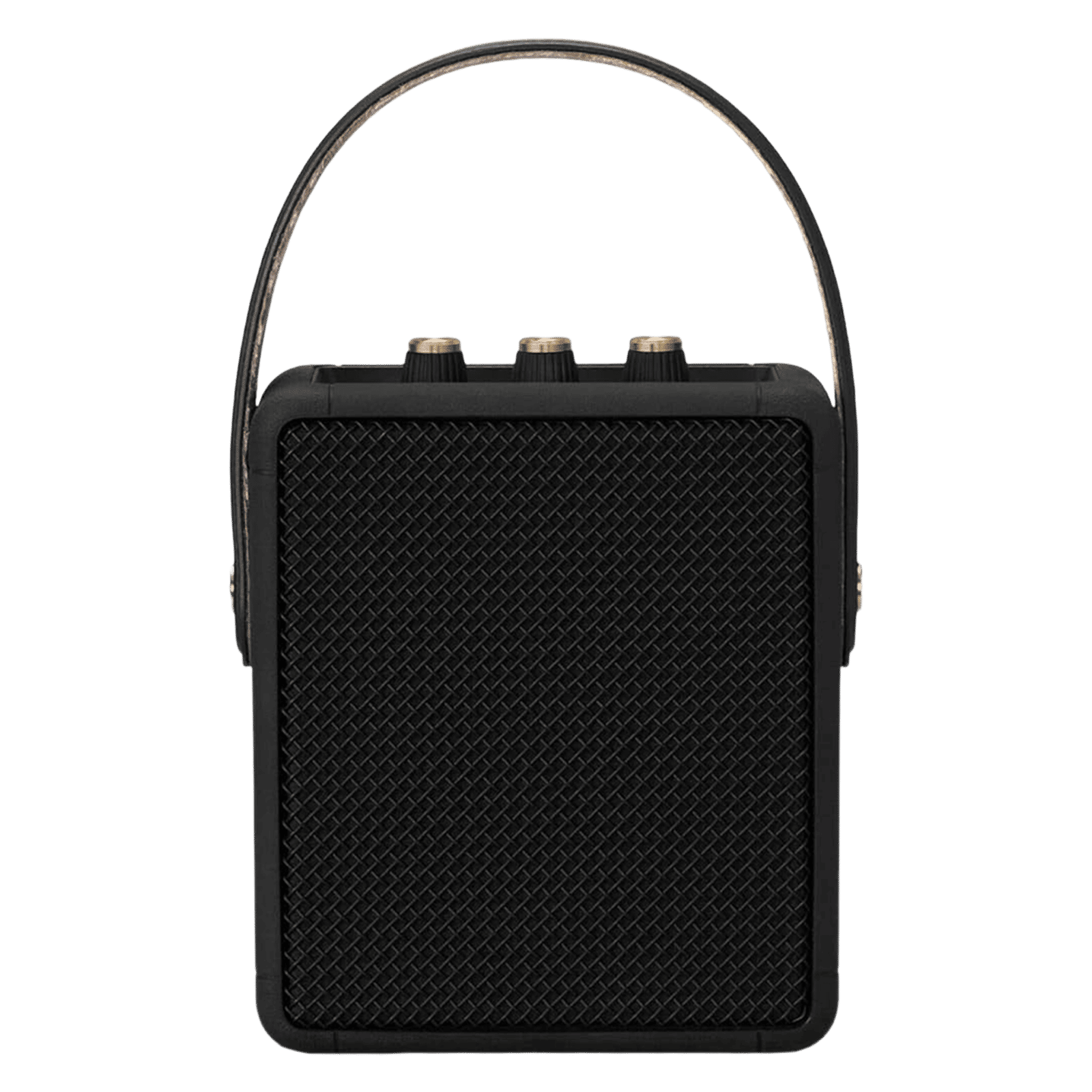 Marshall Stockwell II 20W Portable Bluetooth Speaker (IPX4 Water Resistant, 20 Hours Playtime, Stereo Channel, Black/Brass)_6