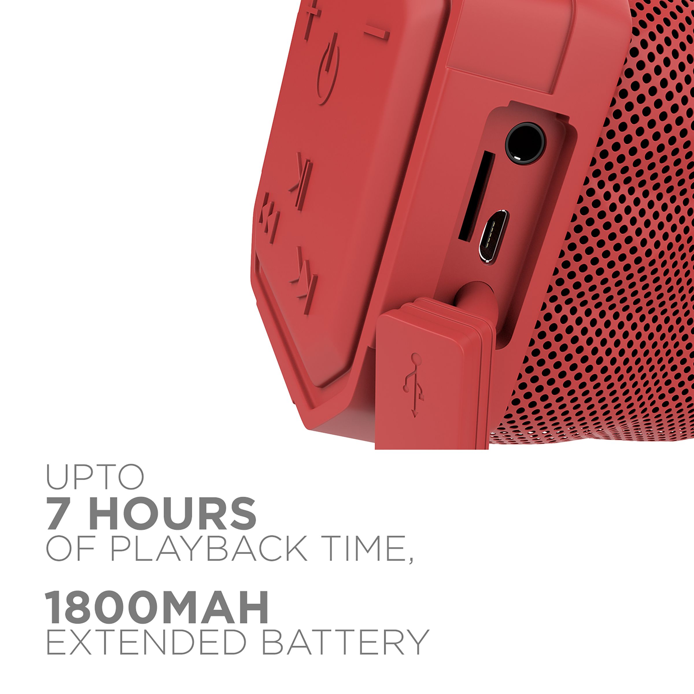 boAt Stone 650 10W Portable Bluetooth Speaker (IPX5 Water Resistant, 7 Hours Playtime, Stereo Channel, Red)_5