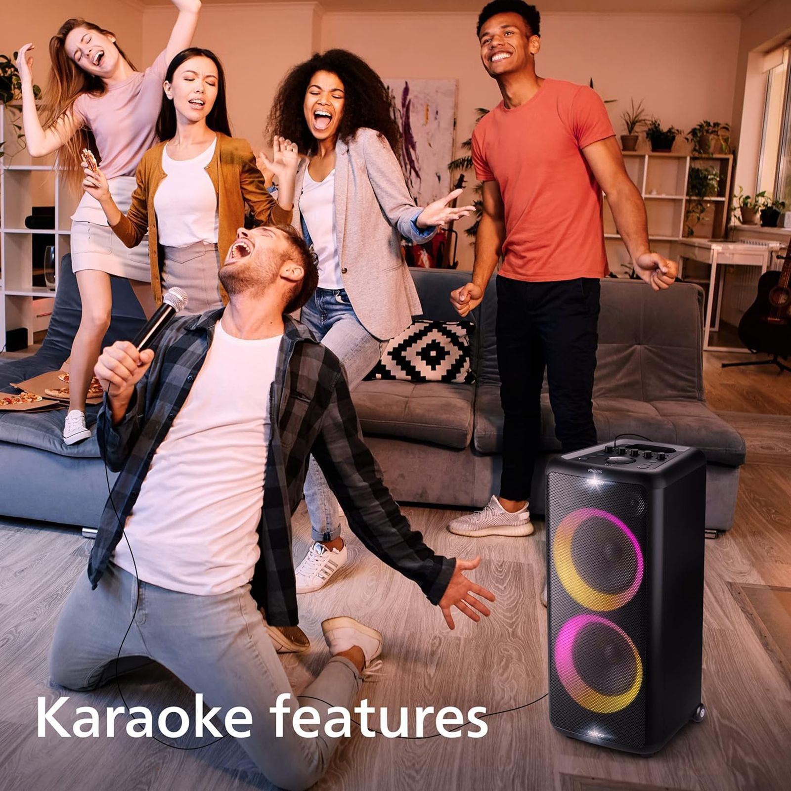 PHILIPS 160W Bluetooth Party Speaker (14 Hours Play Time, 2.0 Channel, Black) PHILIPS 160W Bluetooth Party Speaker (14 Hours Play Time, 2.0 Channel, Black)_10