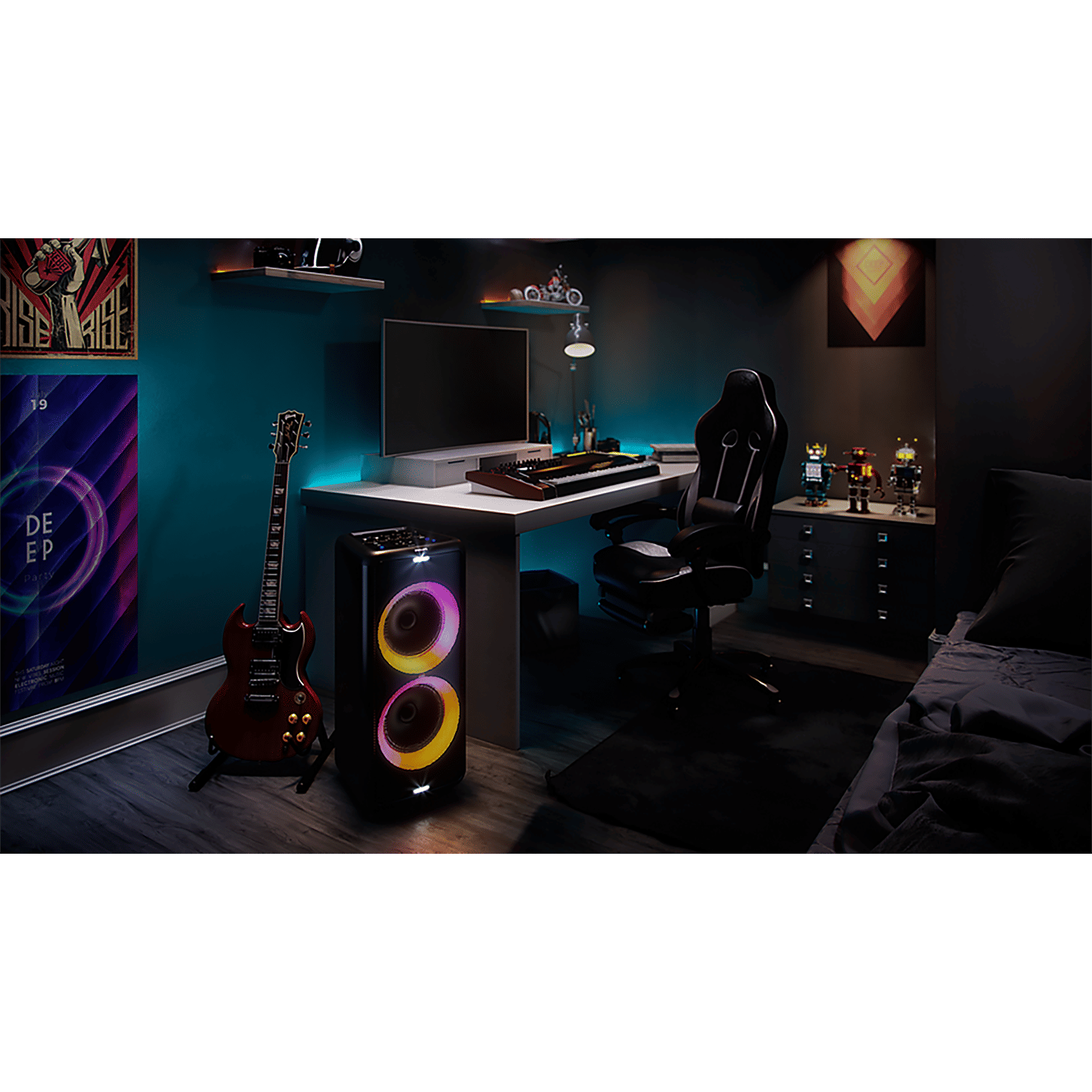 PHILIPS 160W Bluetooth Party Speaker (14 Hours Play Time, 2.0 Channel, Black) PHILIPS 160W Bluetooth Party Speaker (14 Hours Play Time, 2.0 Channel, Black)_8