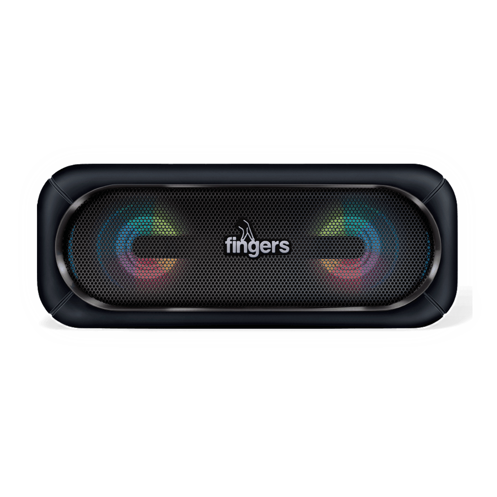 fingers SuperLit 10W Portable Bluetooth Speaker (9 Hours Playtime, 2.0 Channel, Rich Black)_1