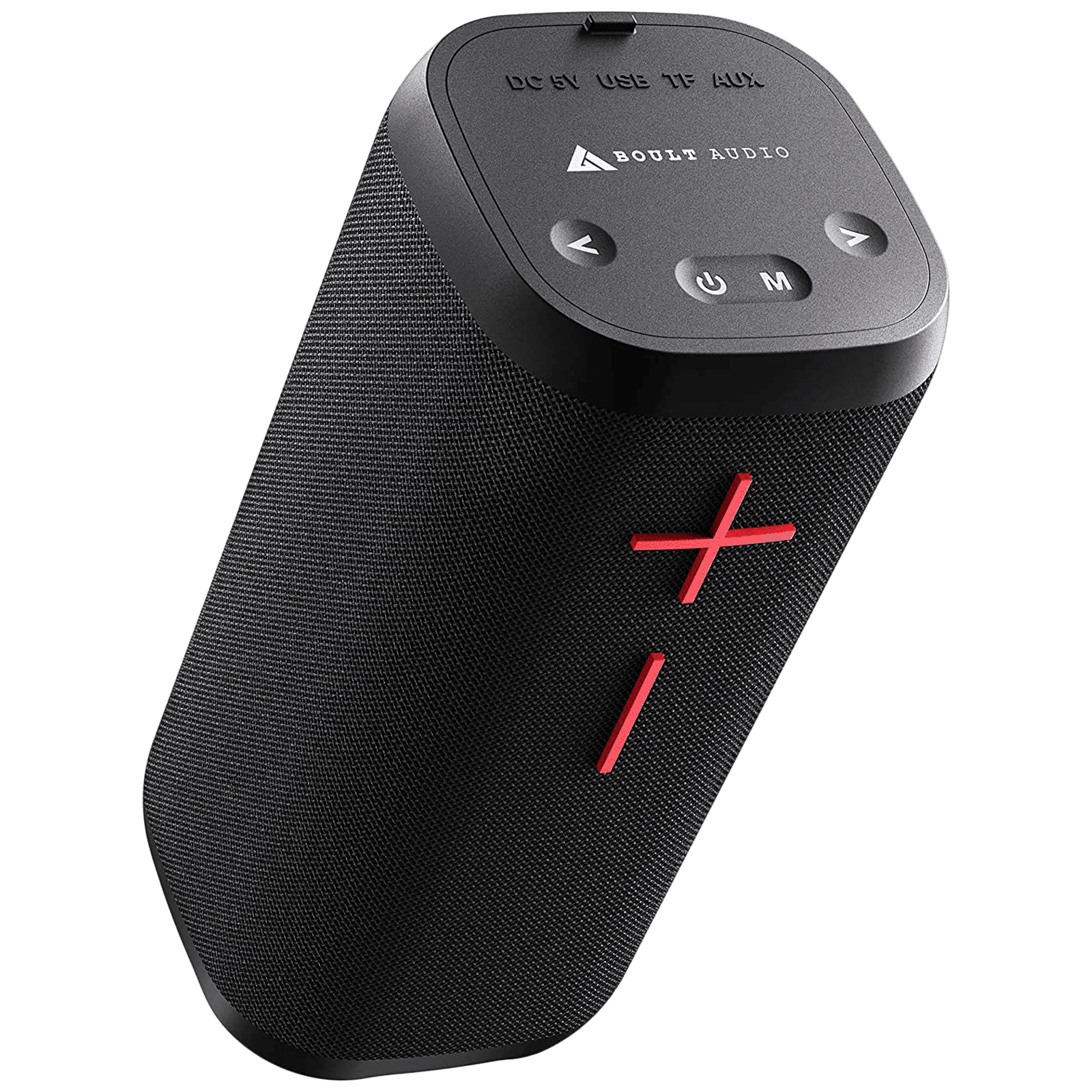 GOBOULT BassBox Verve 10W Portable Bluetooth Speaker (IPX5 Water Resistant, Premium Haptics, Mono Channel, Black) GOBOULT BassBox Verve 10W Portable Bluetooth Speaker (IPX5 Water Resistant, Premium Haptics, Mono Channel, Black)_1