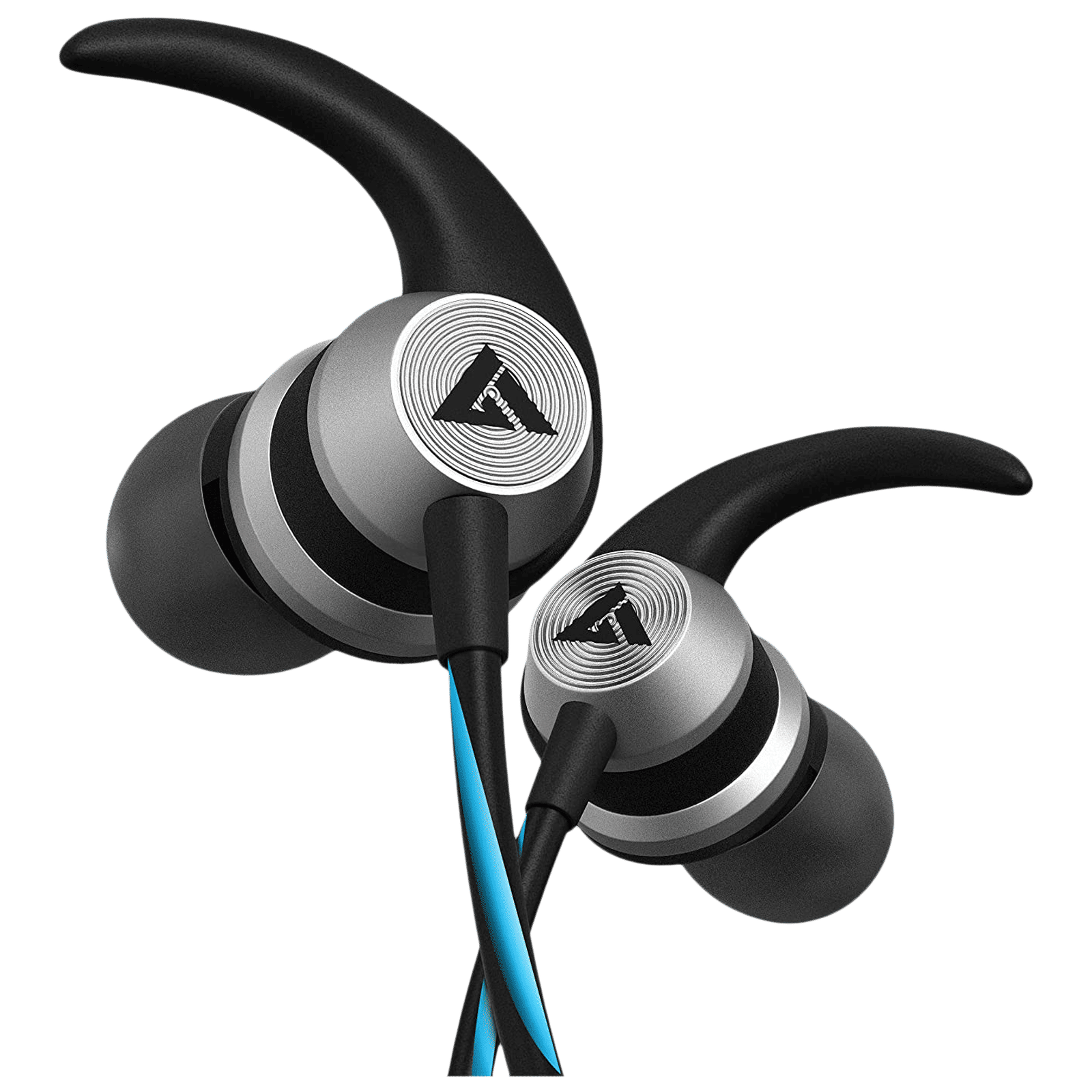 GOBOULT BassBuds X1 BA-RD-X1 Wired Earphone with Mic (In Ear, Blue)_1