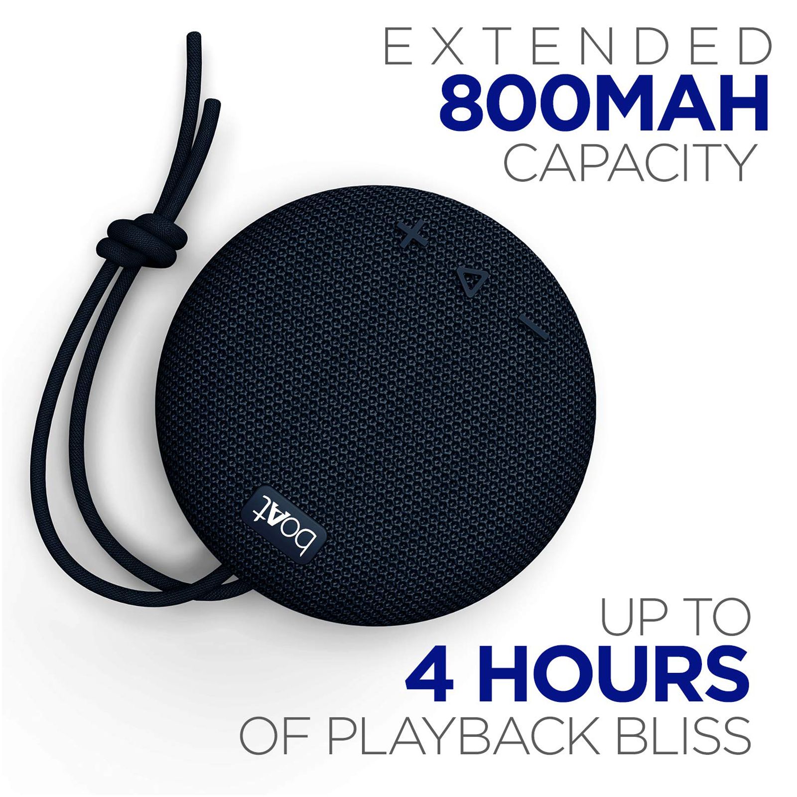 boAt Stone 190 5W Portable Bluetooth Speaker (IPX7 Water Resistant, 4 Hours Playtime, 5.1 Channel, Blue) boAt Stone 190 5W Portable Bluetooth Speaker (IPX7 Water Resistant, 4 Hours Playtime, 5.1 Channel, Blue)_8