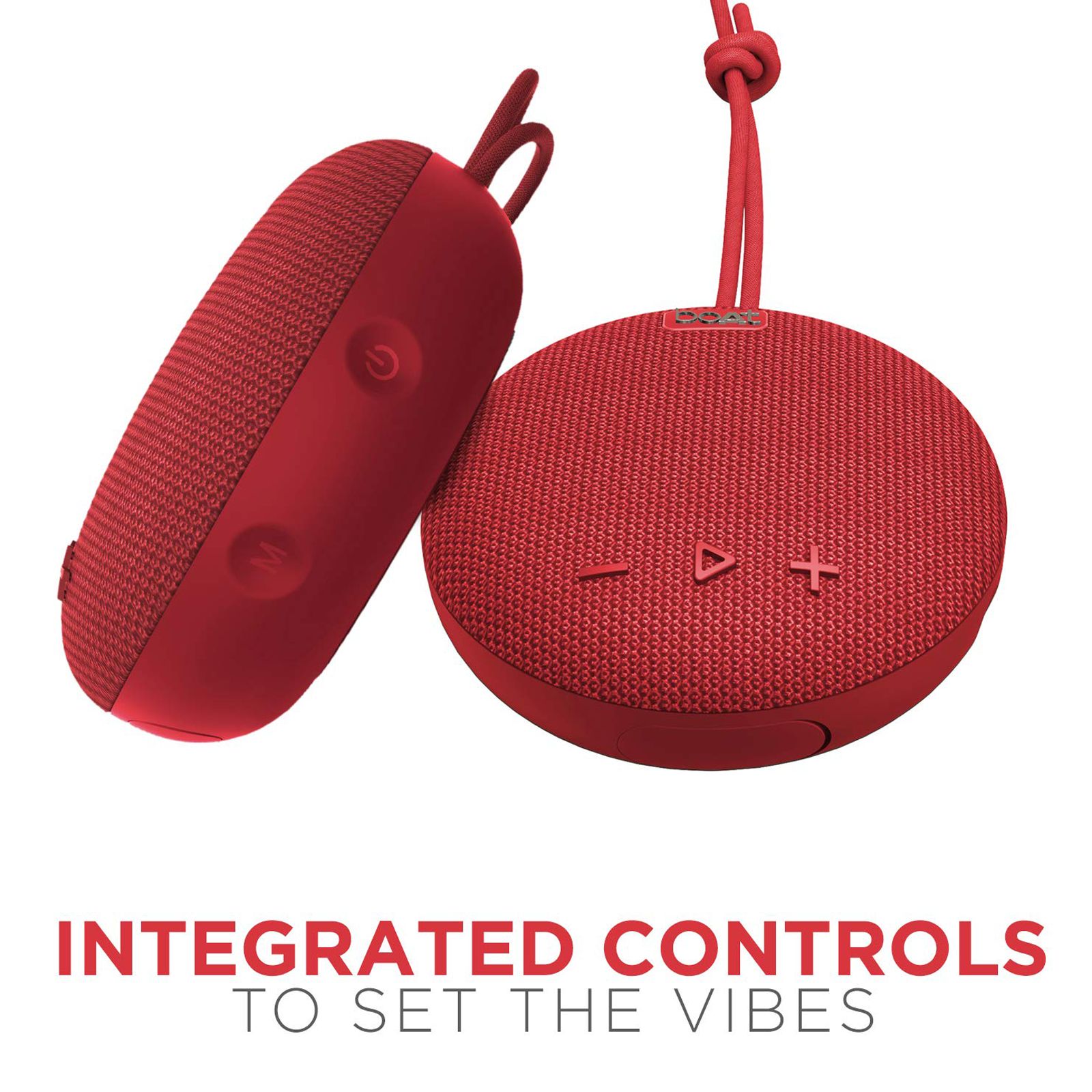 boAt Stone 190 5W Portable Bluetooth Speaker (IPX7 Water Resistant, 4 Hours Playtime, 5.1 Channel, Red)_8